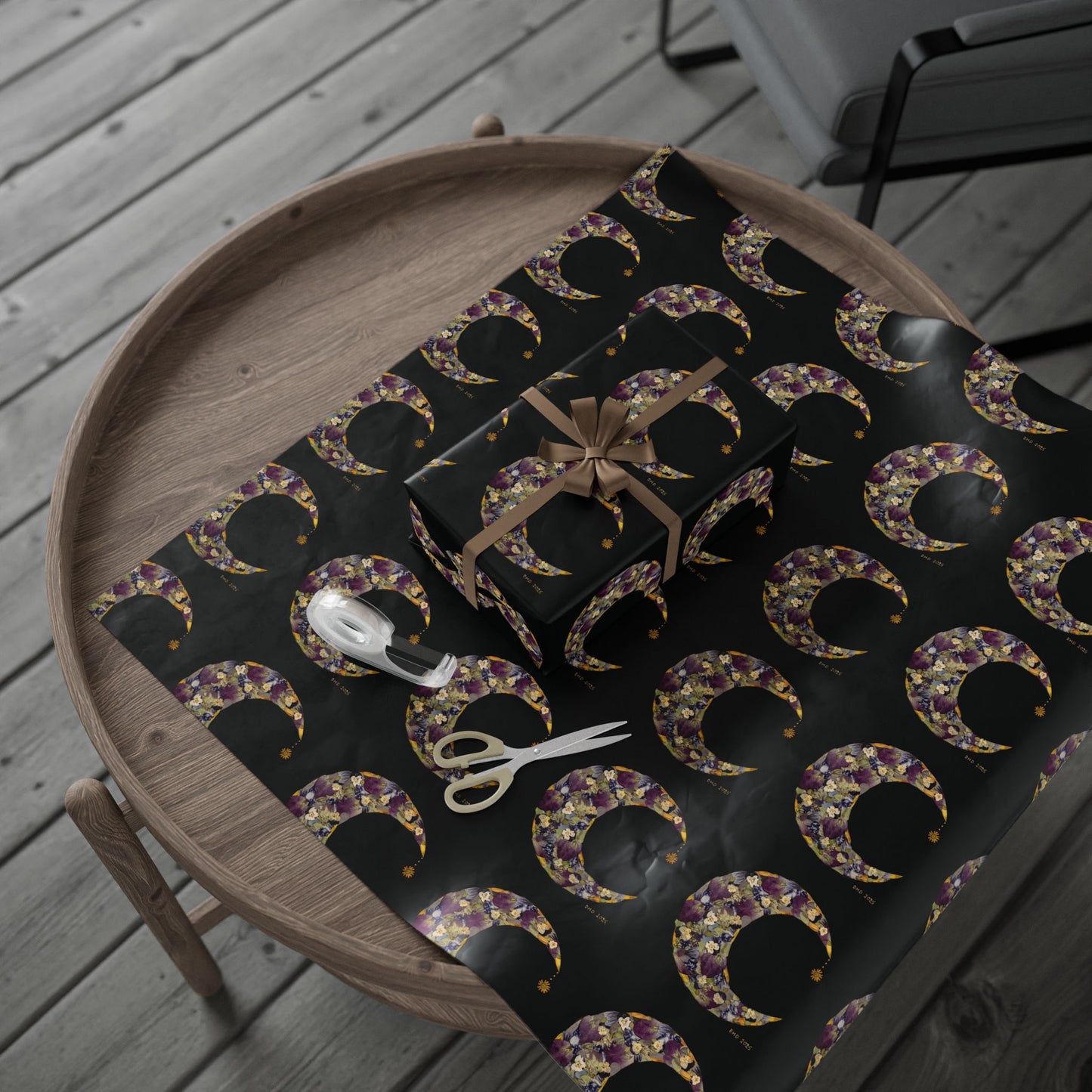 Botanical Moons -Wrapping Paper