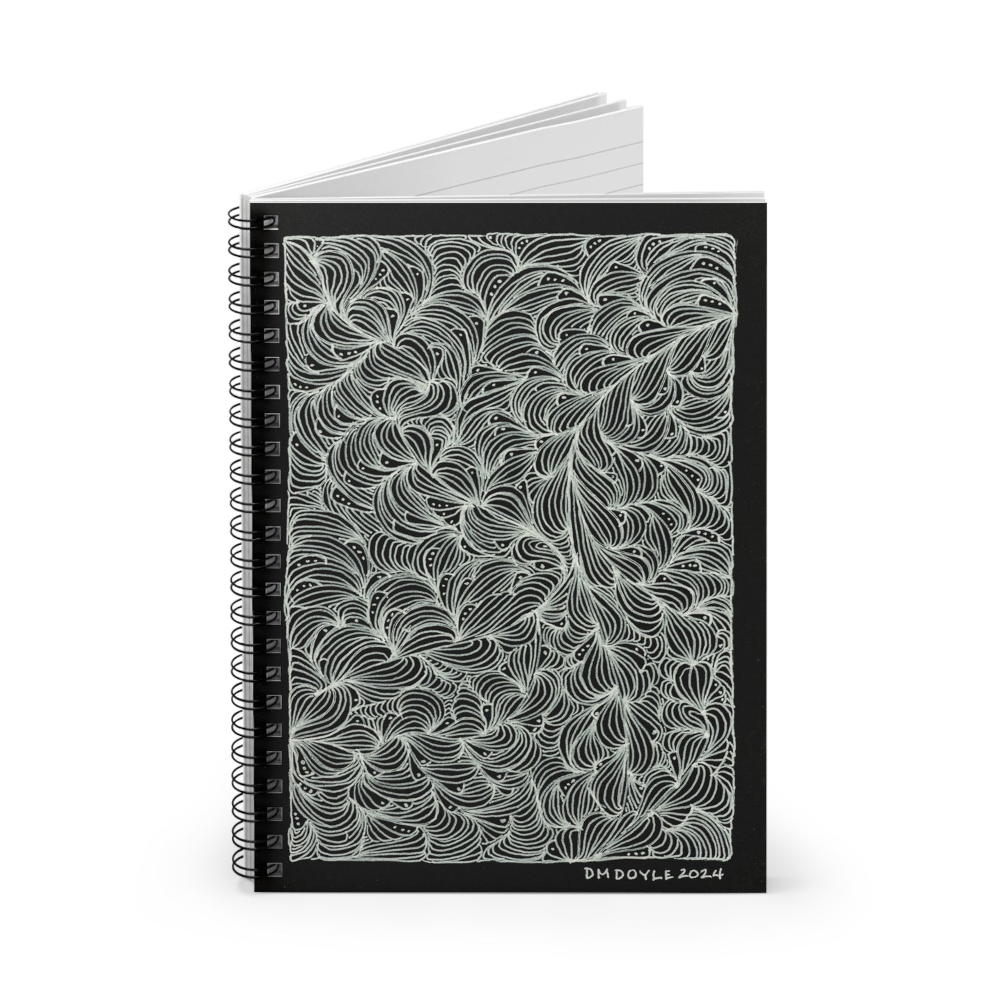 Zenny Illusions -Spiral Notebook - Ruled Line