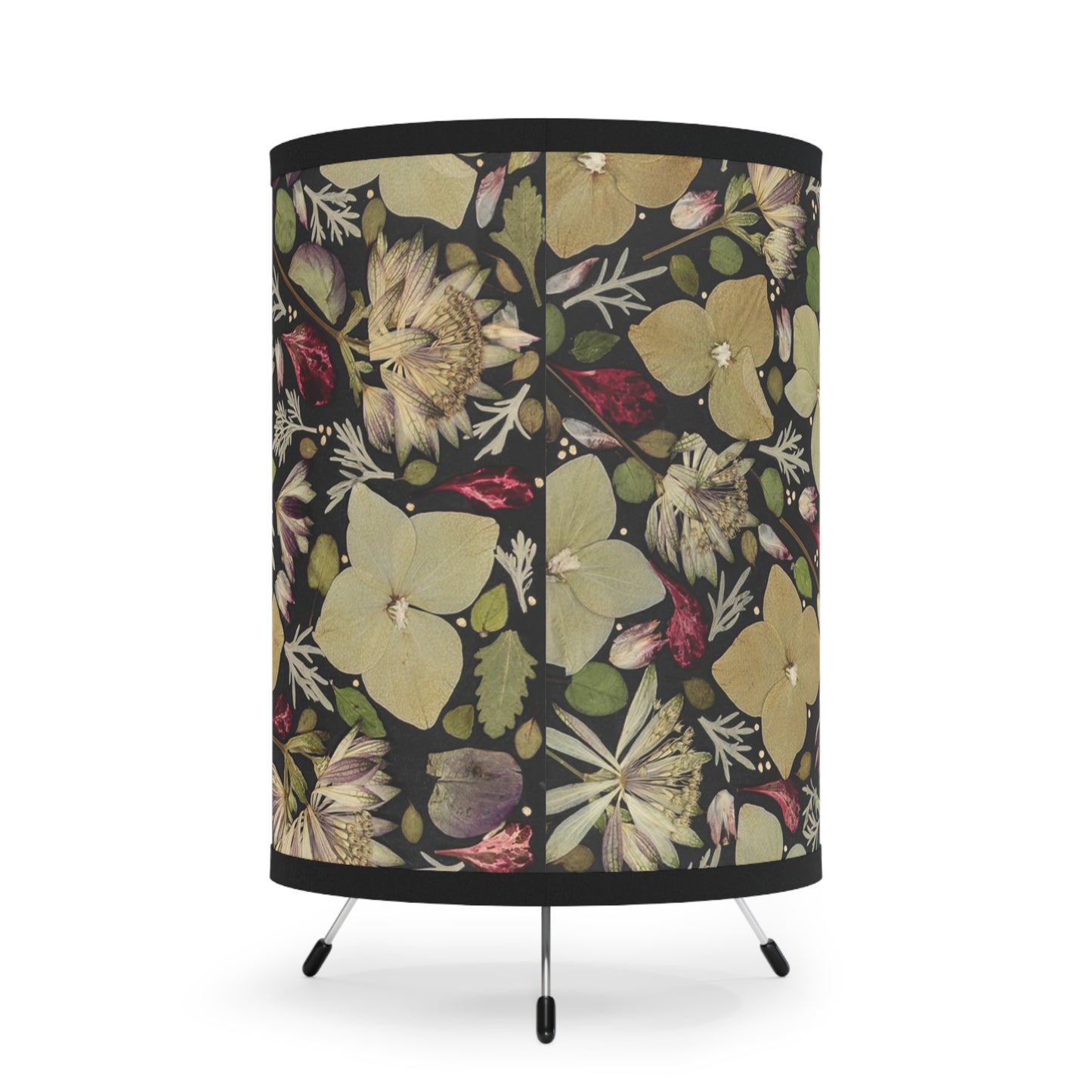 The Class Favorite -Tripod Lamp with High-Res Printed Shade, US\CA plug