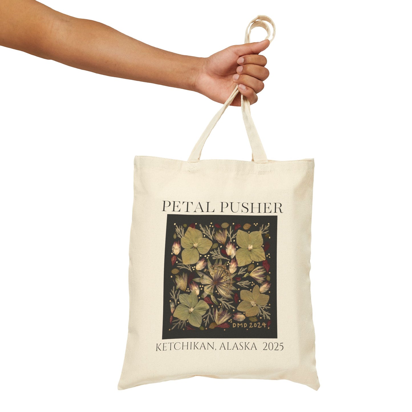 Star of the Show AK -Neutral Canvas Tote Bag