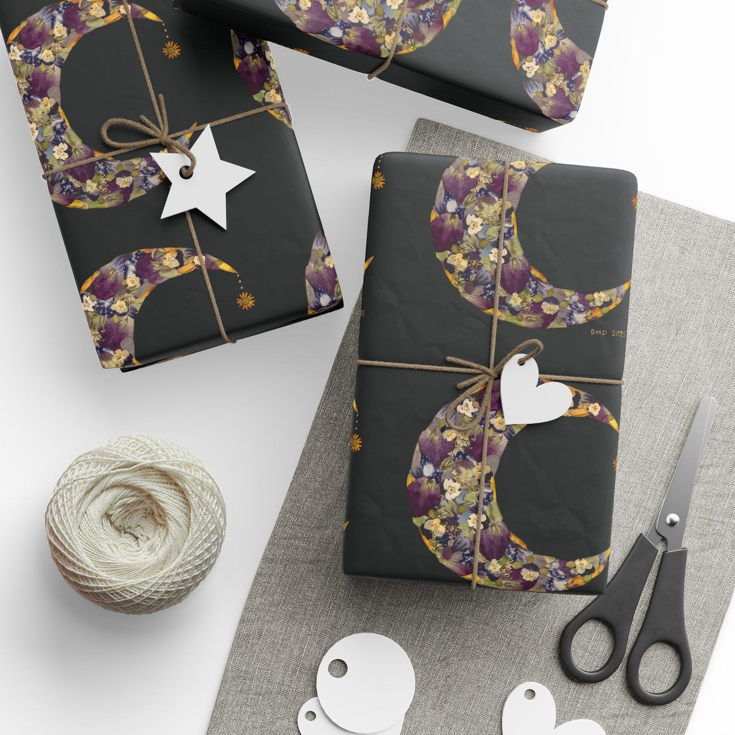 Botanical Moons -Wrapping Paper