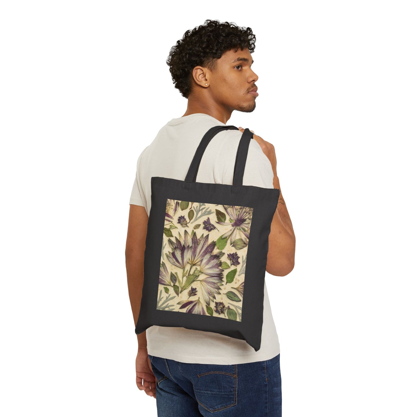 Firecracker Petals - Canvas Tote Bag