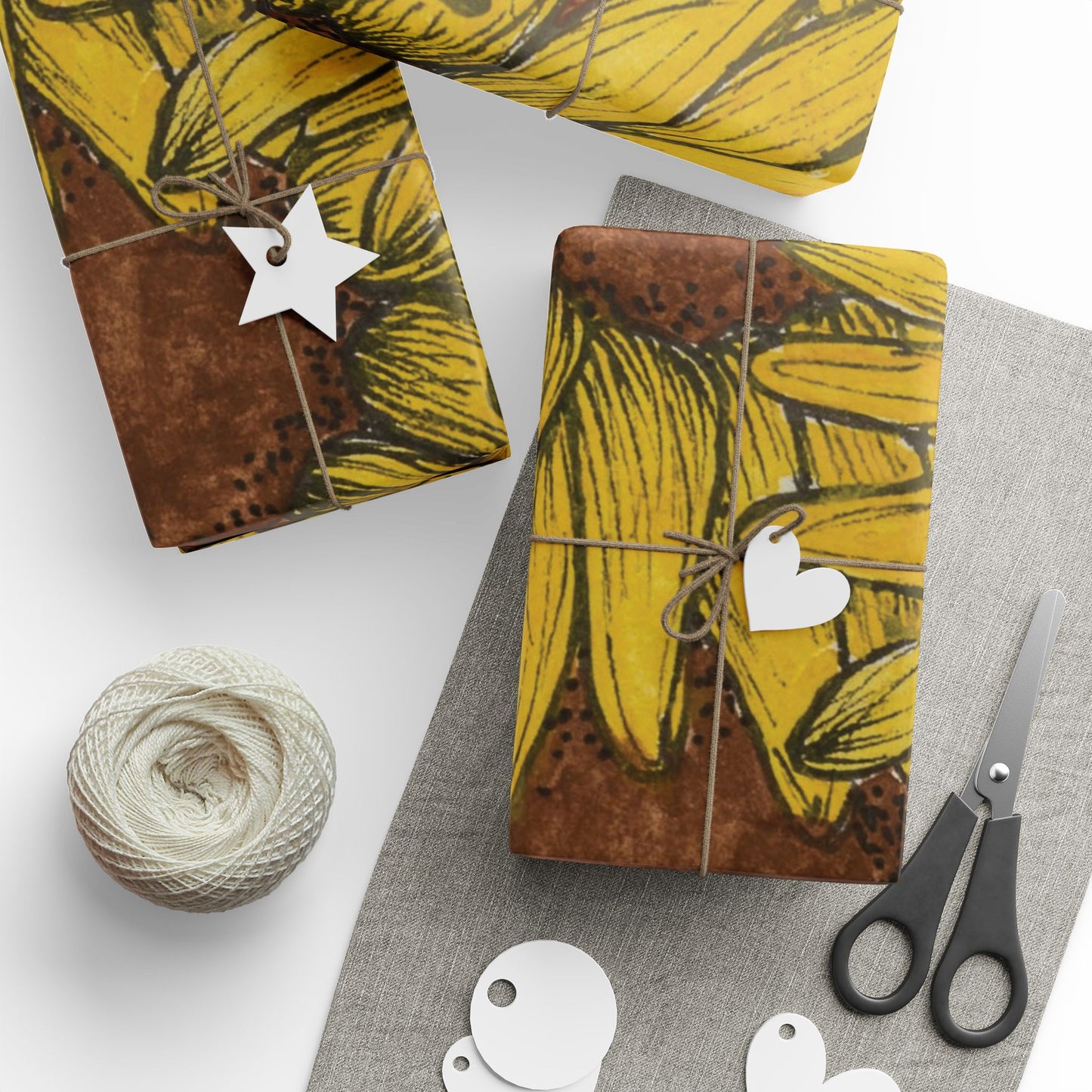 Field of Sunflowers -Wrapping Papers