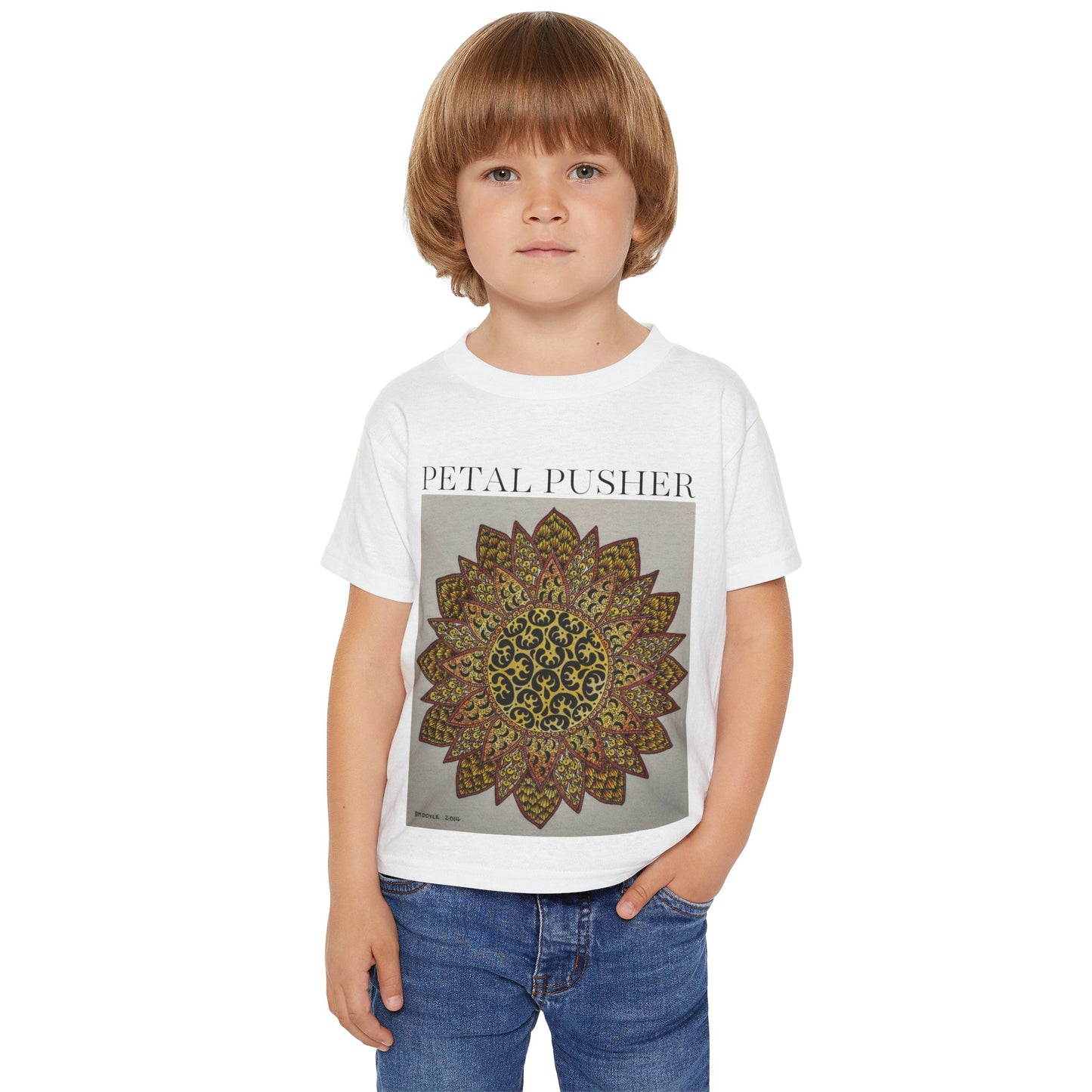 Zenny Sun -Heavy Cotton™ Toddler T-shirt