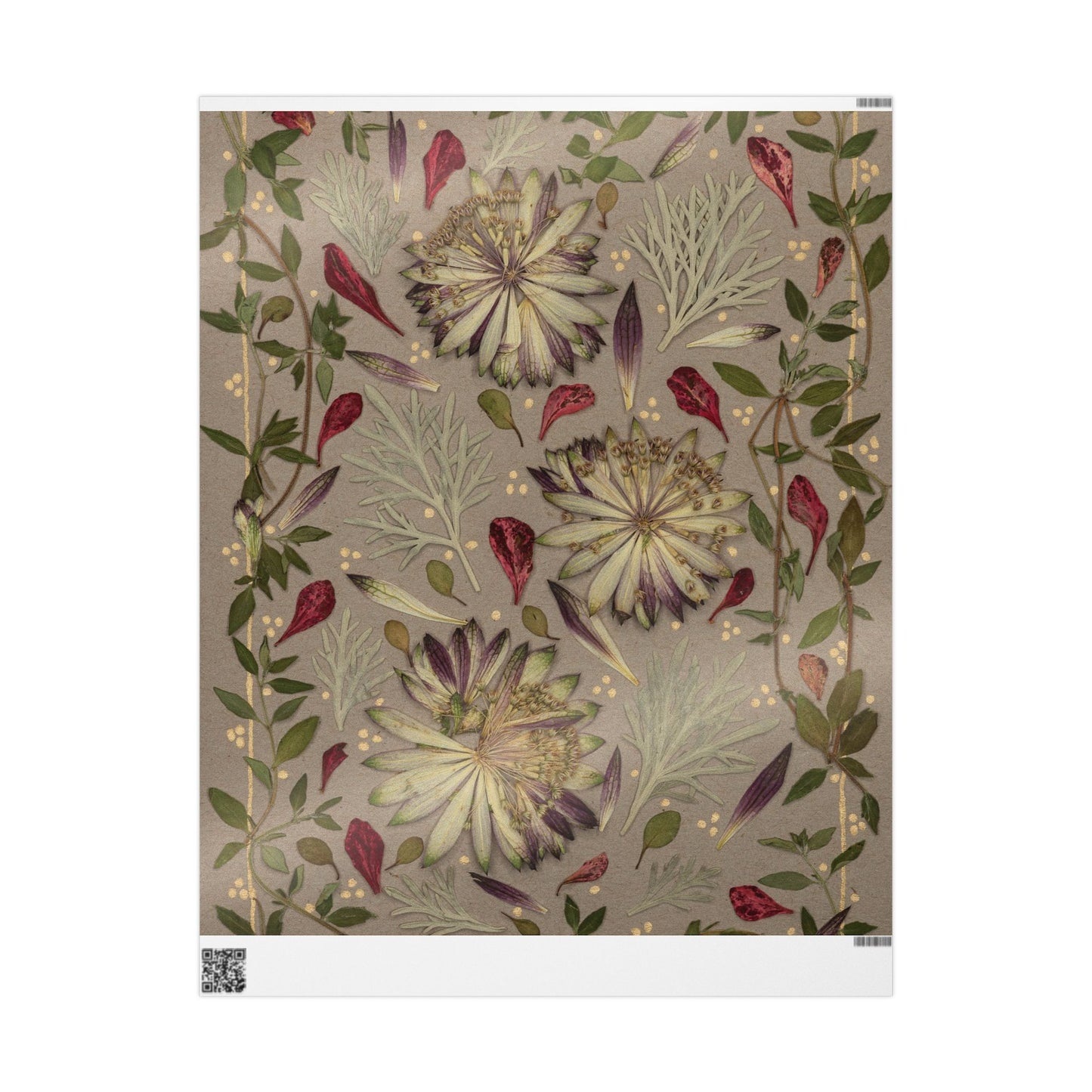 Earthy Botanicals -Wrapping Paper