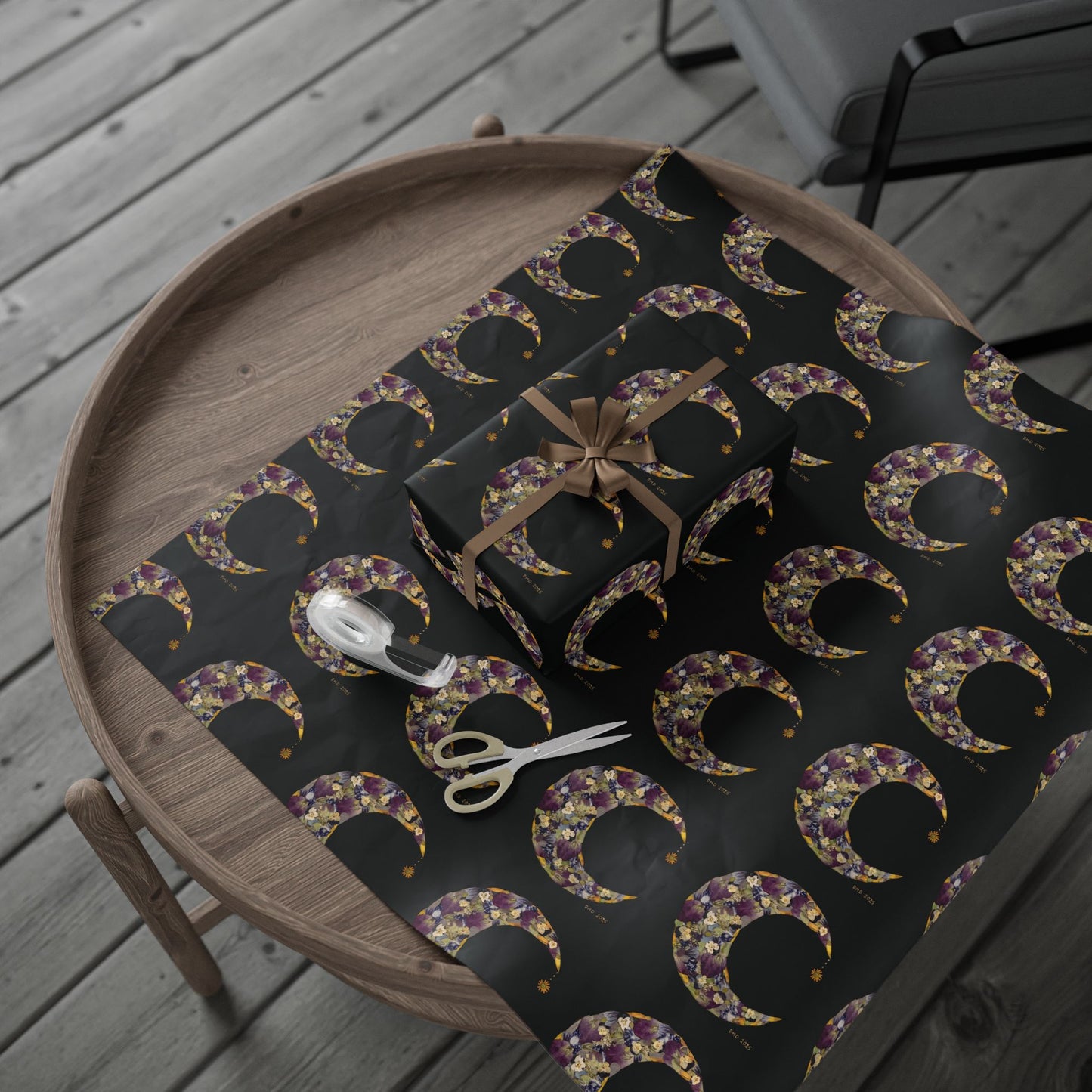 Botanical Moons -Wrapping Paper