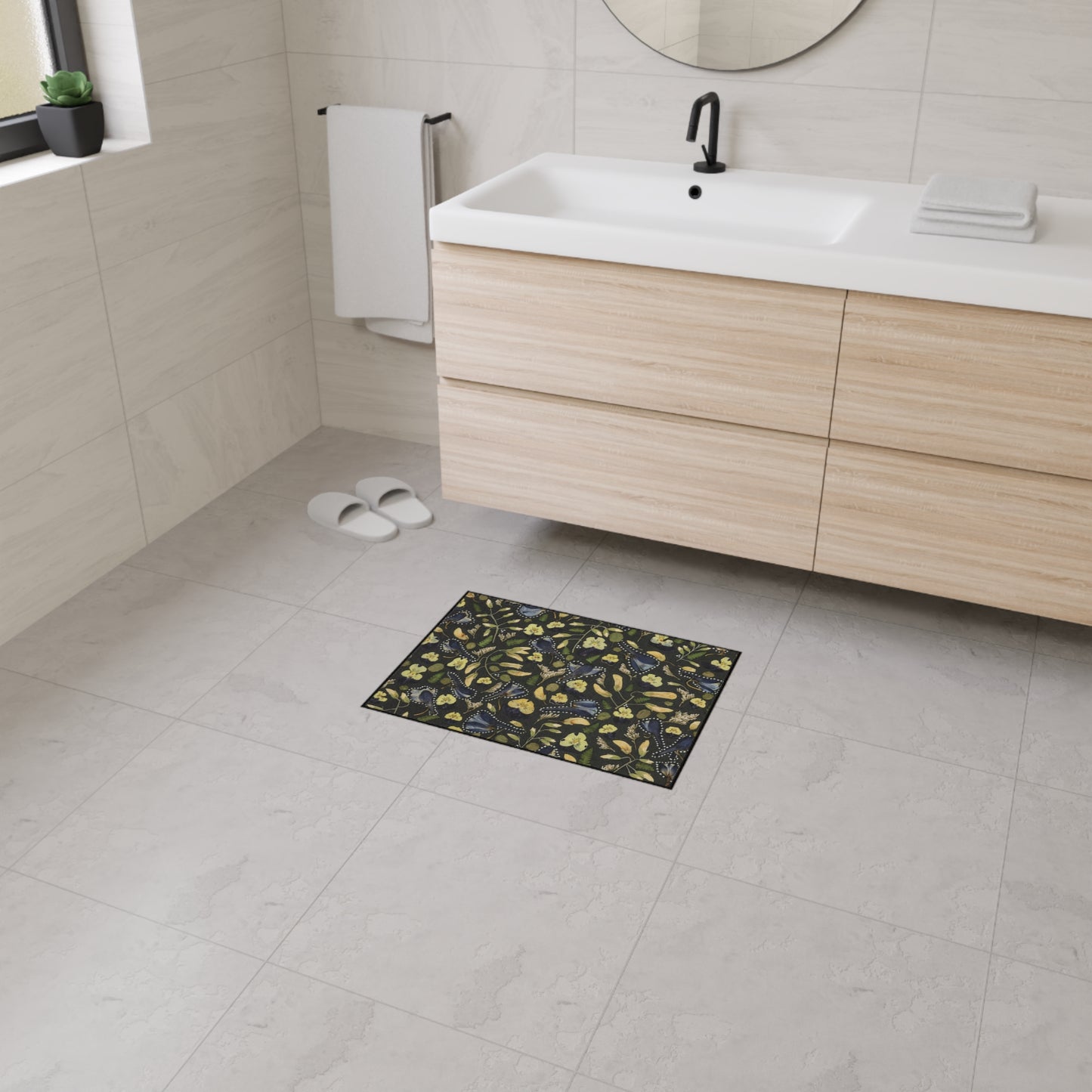 Fields of Gold and Blue -Heavy Duty Floor Mat