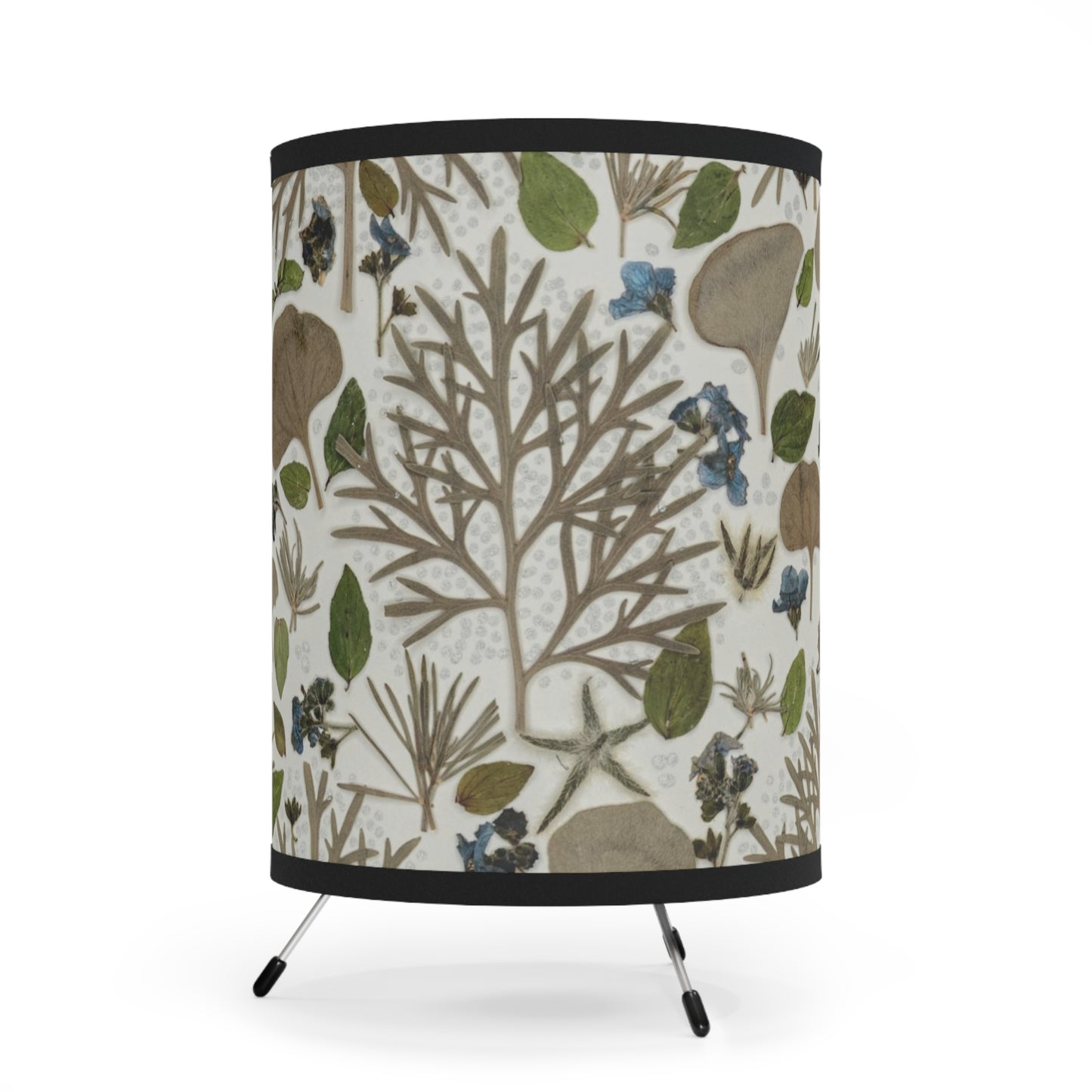 Winter's Day -Tripod Lamp with High-Res Printed Shade, US\CA plug
