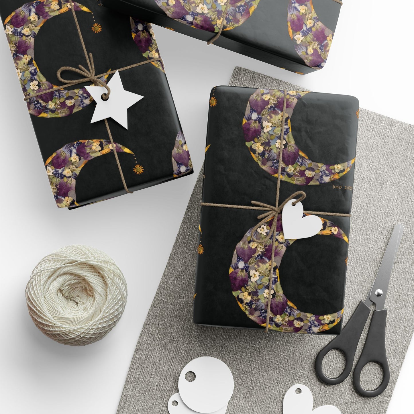 Botanical Moons -Wrapping Paper