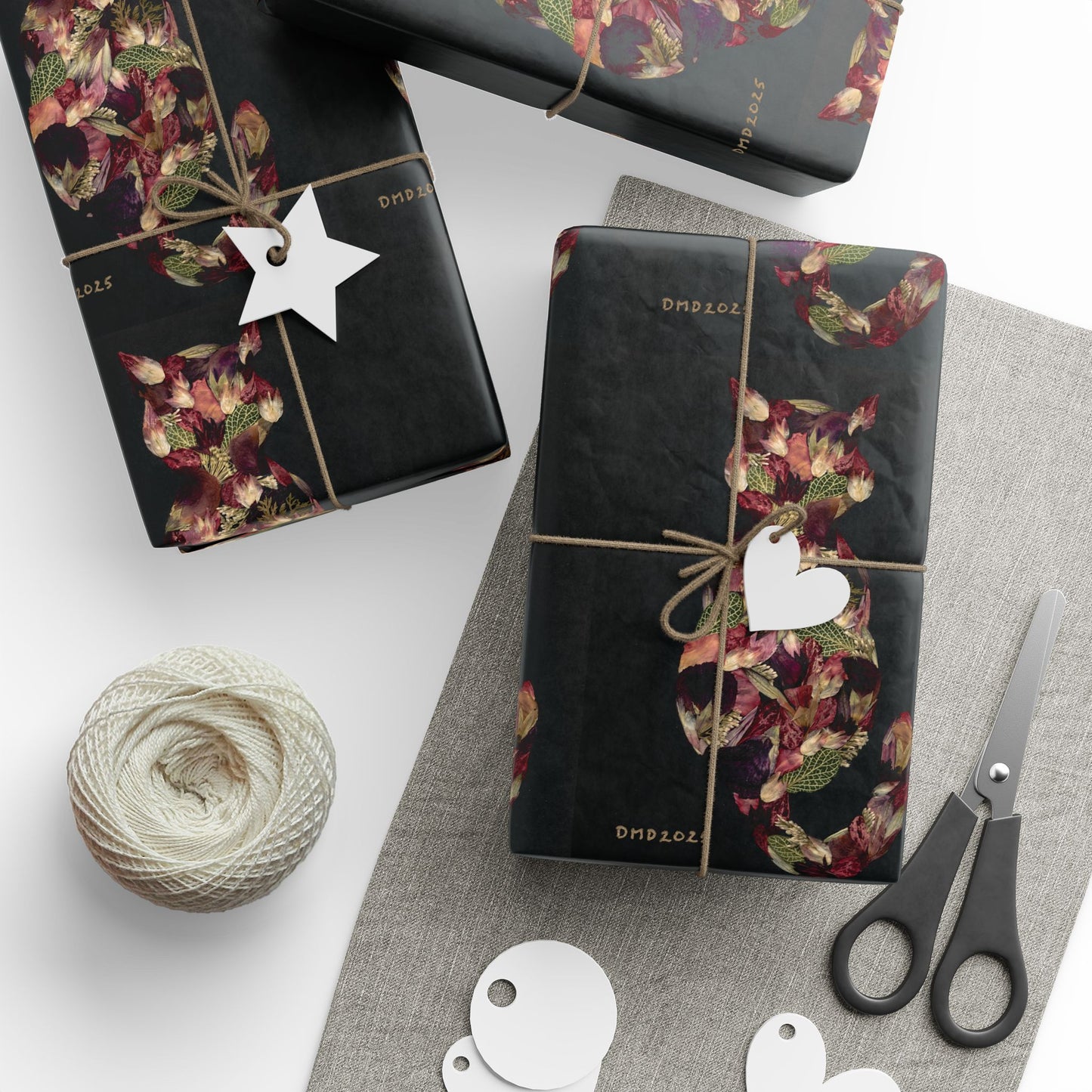 Botanical Kitties -Wrapping Paper