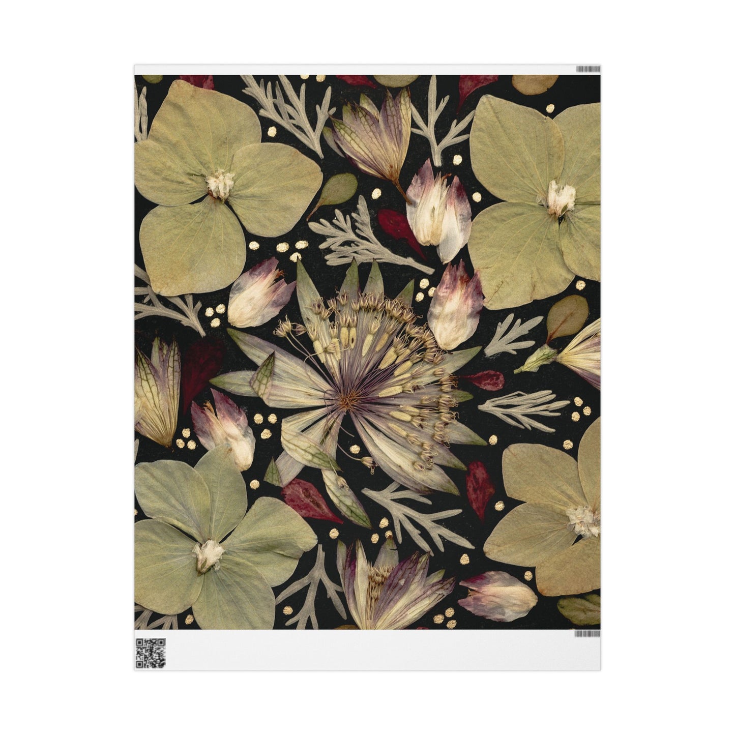Petals in the Dark -Wrapping Paper
