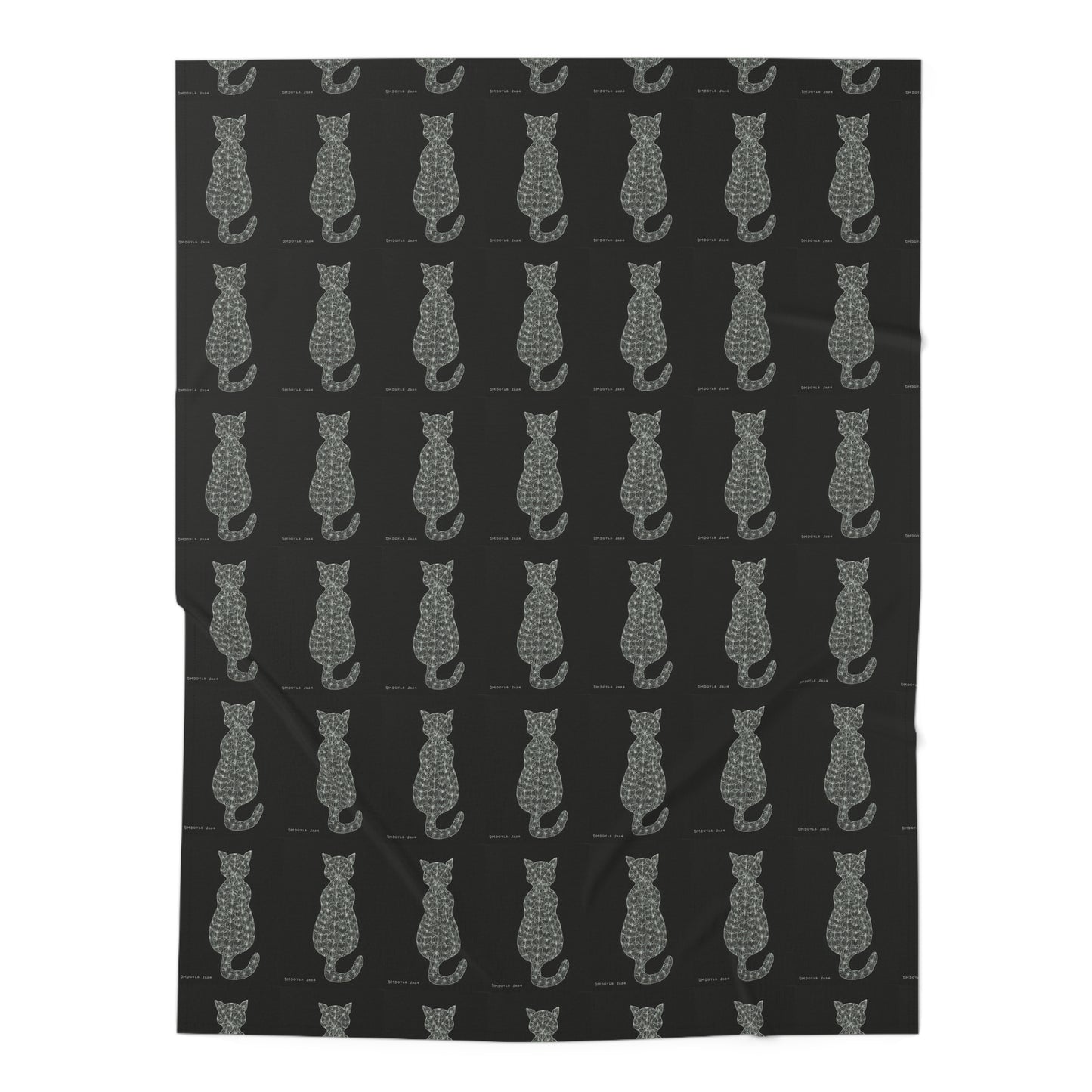 Meow. -Baby Swaddle Blanket