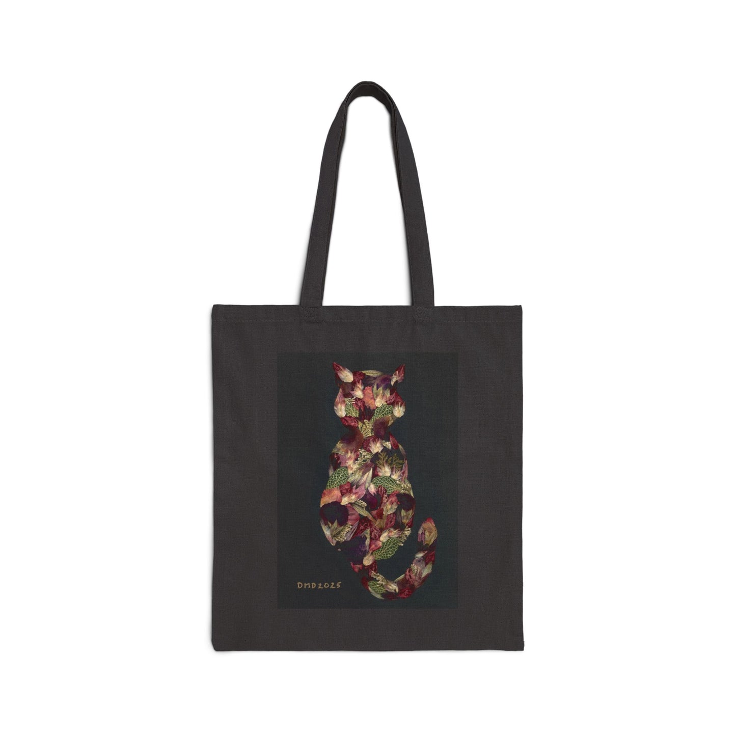 Botanical Cat -Canvas Tote Bag