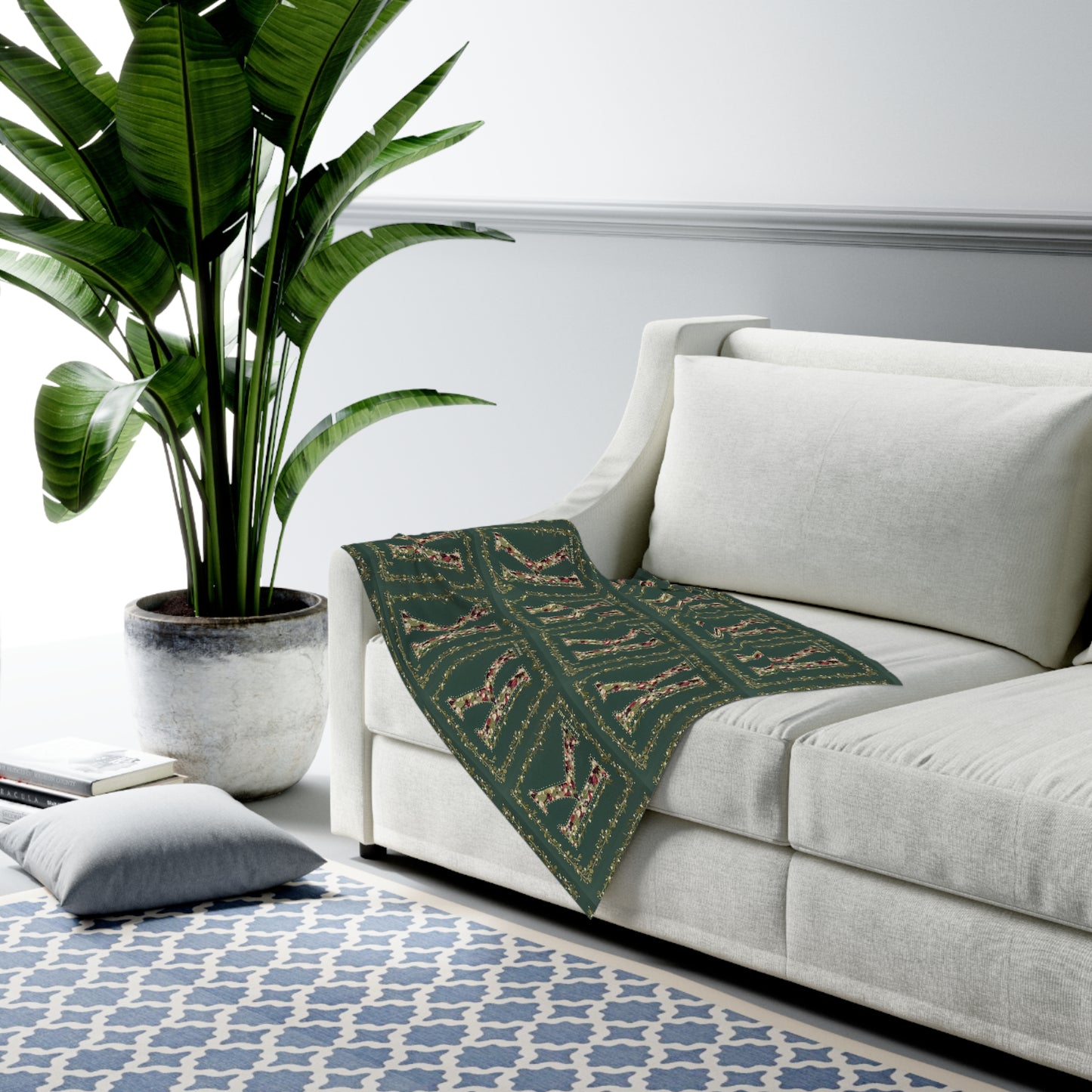 Begins with 'K' -Baby Swaddle Blanket