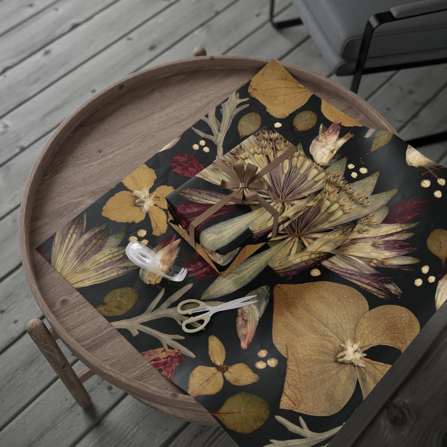 Petals at Dusk -Wrapping Paper