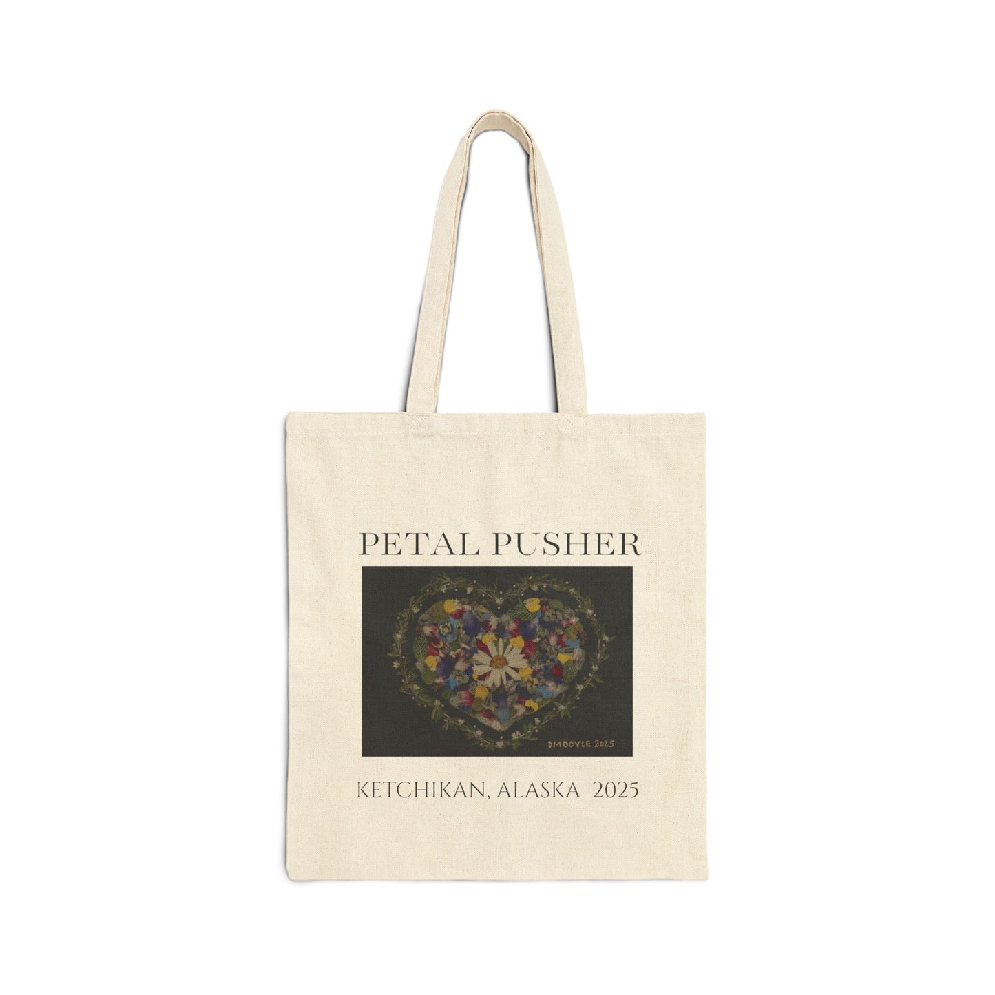 Wildflower Soul AK -Neutral Canvas Tote Bag