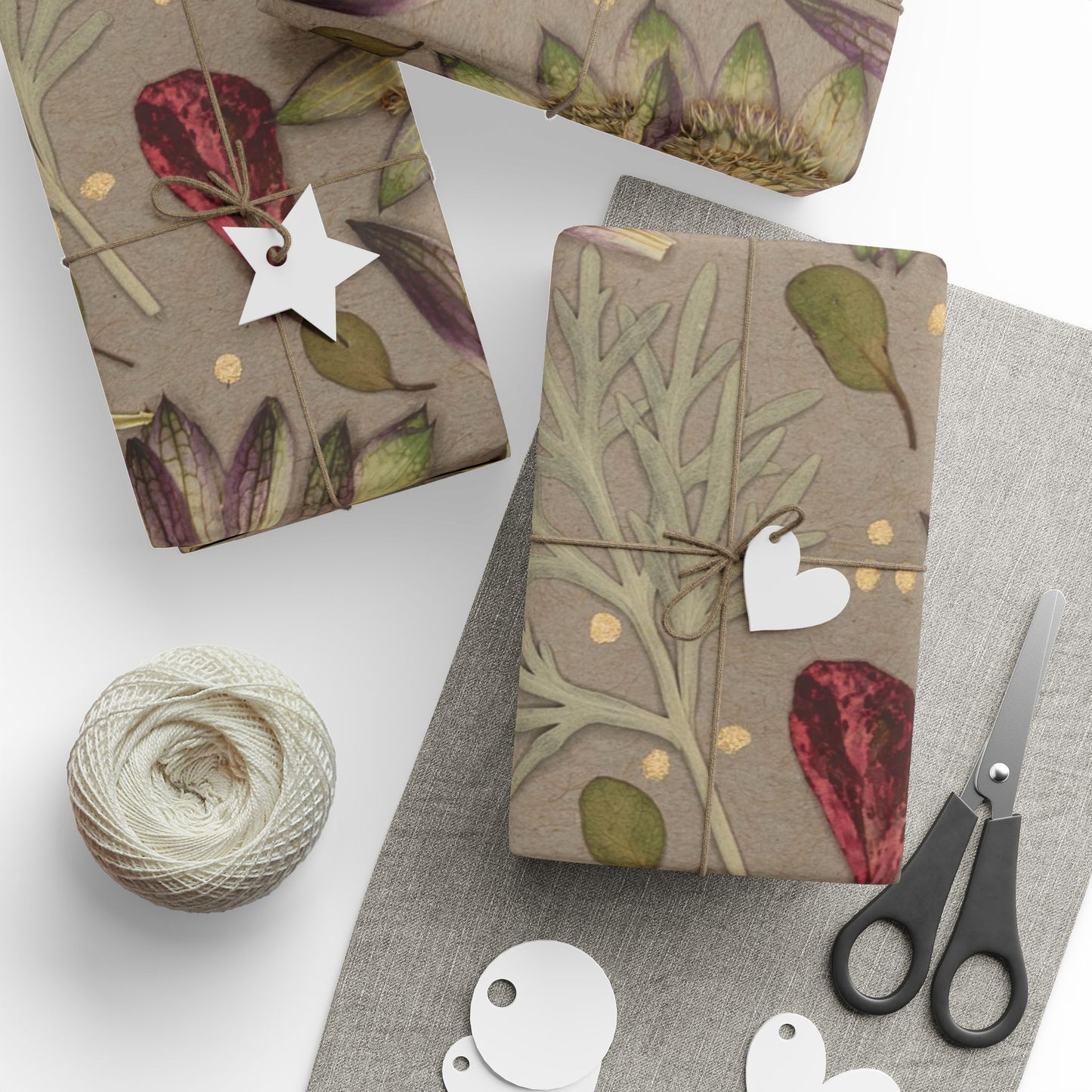Earthy Botanicals -Wrapping Paper