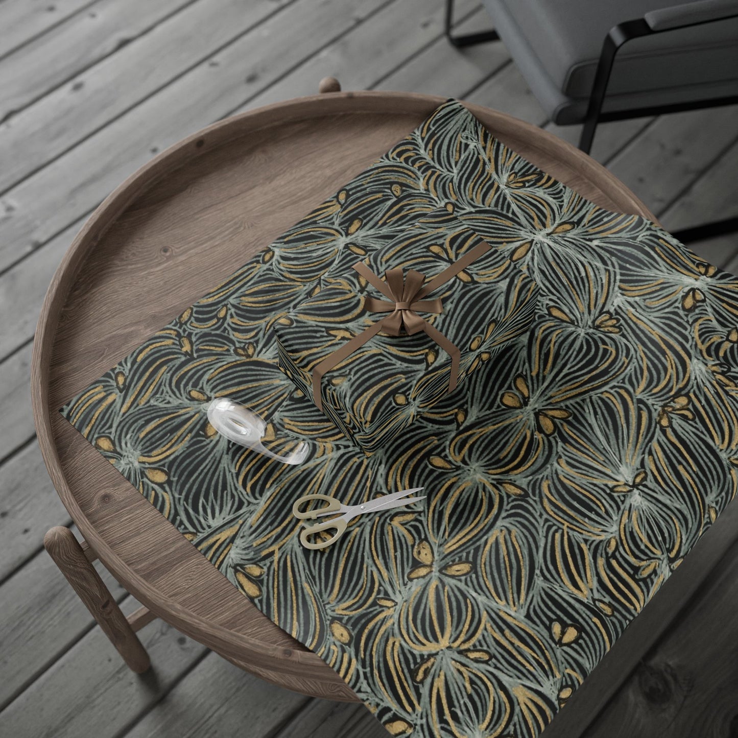 Zenny Flecks of Gold -Wrapping Papers