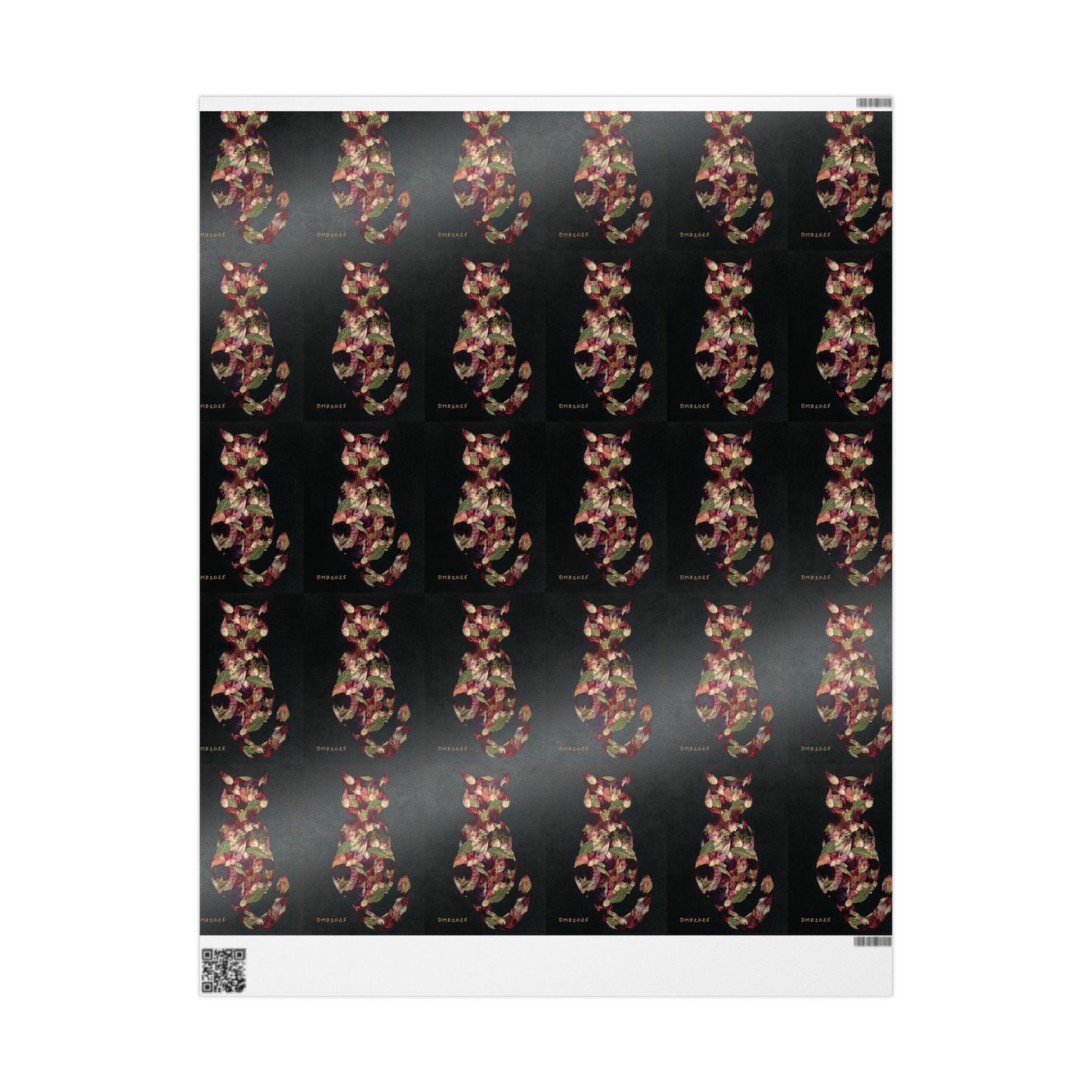 Botanical Kitties -Wrapping Paper