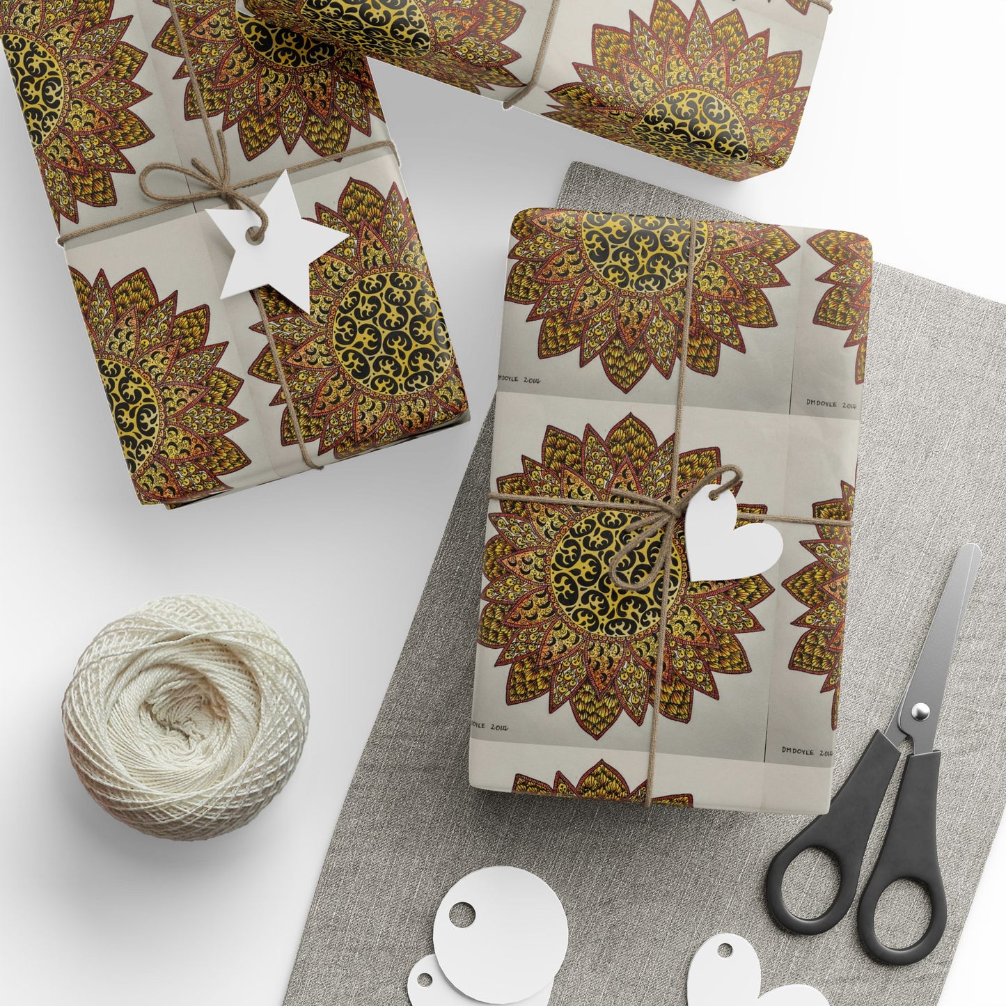Zentangle Sunnies -Wrapping Paper