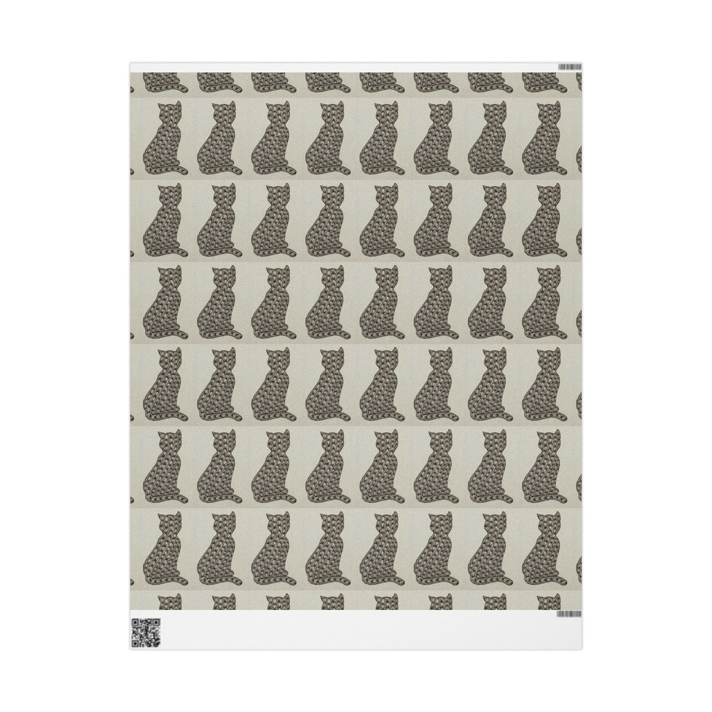 Zentangle Kitties -Wrapping Paper