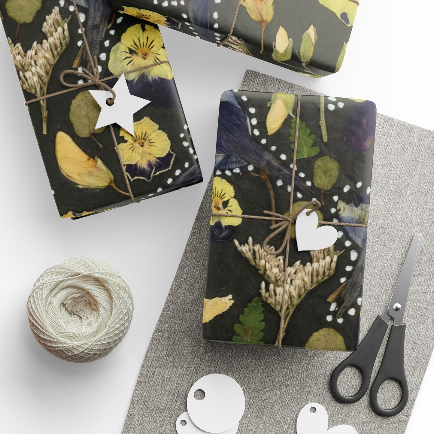 Sea of Blue & Gold -Wrapping Paper