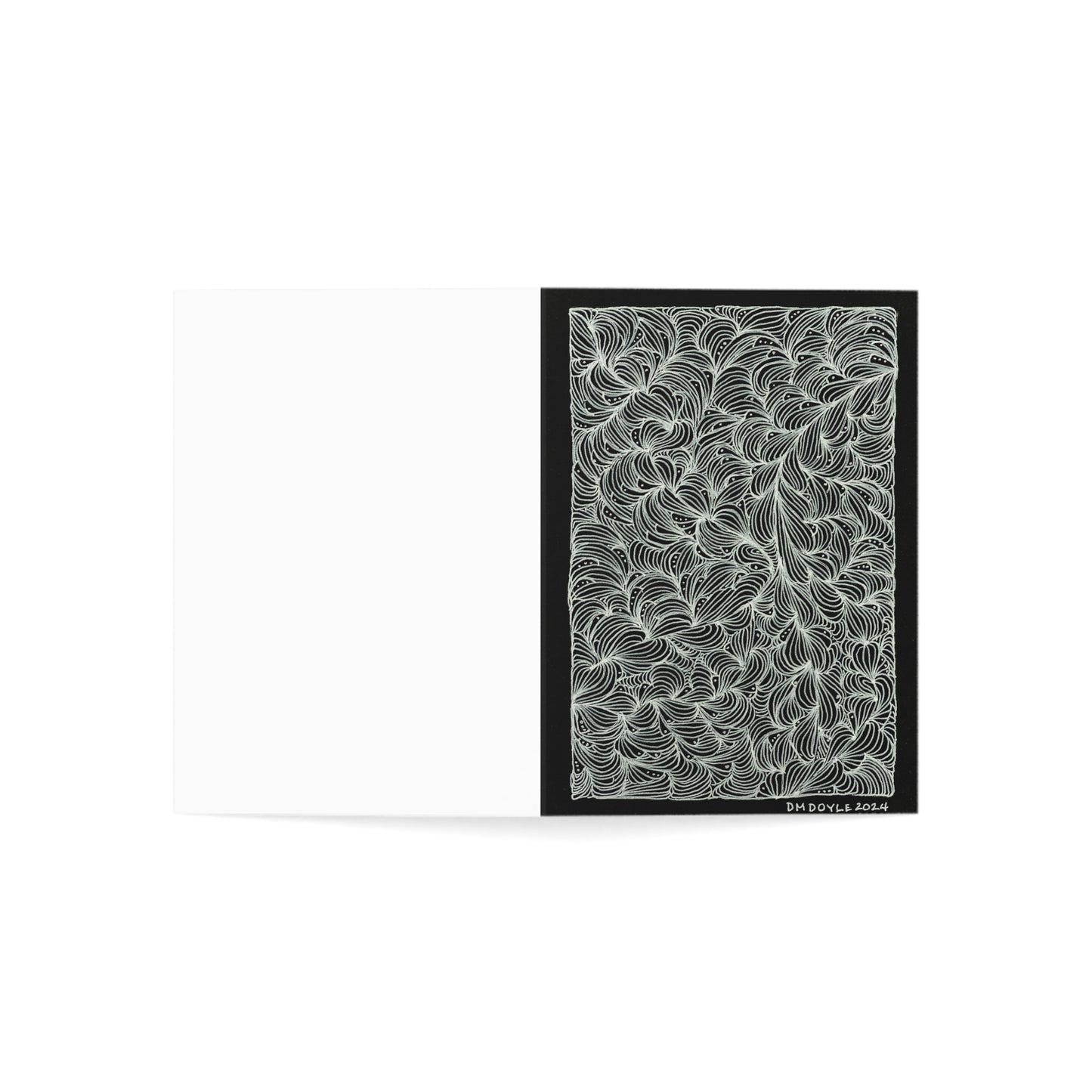 Zentangle Illusions -Greeting Cards (1, 10, 30, and 50pcs)