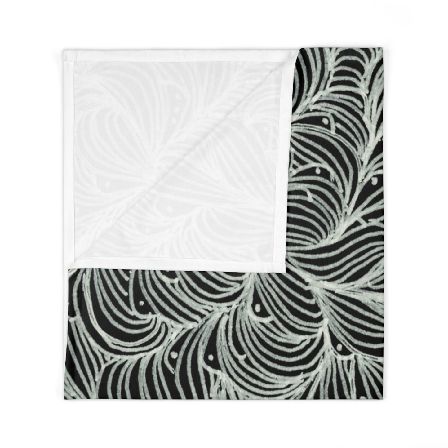 Zentangle Visions -Baby Swaddle Blanket