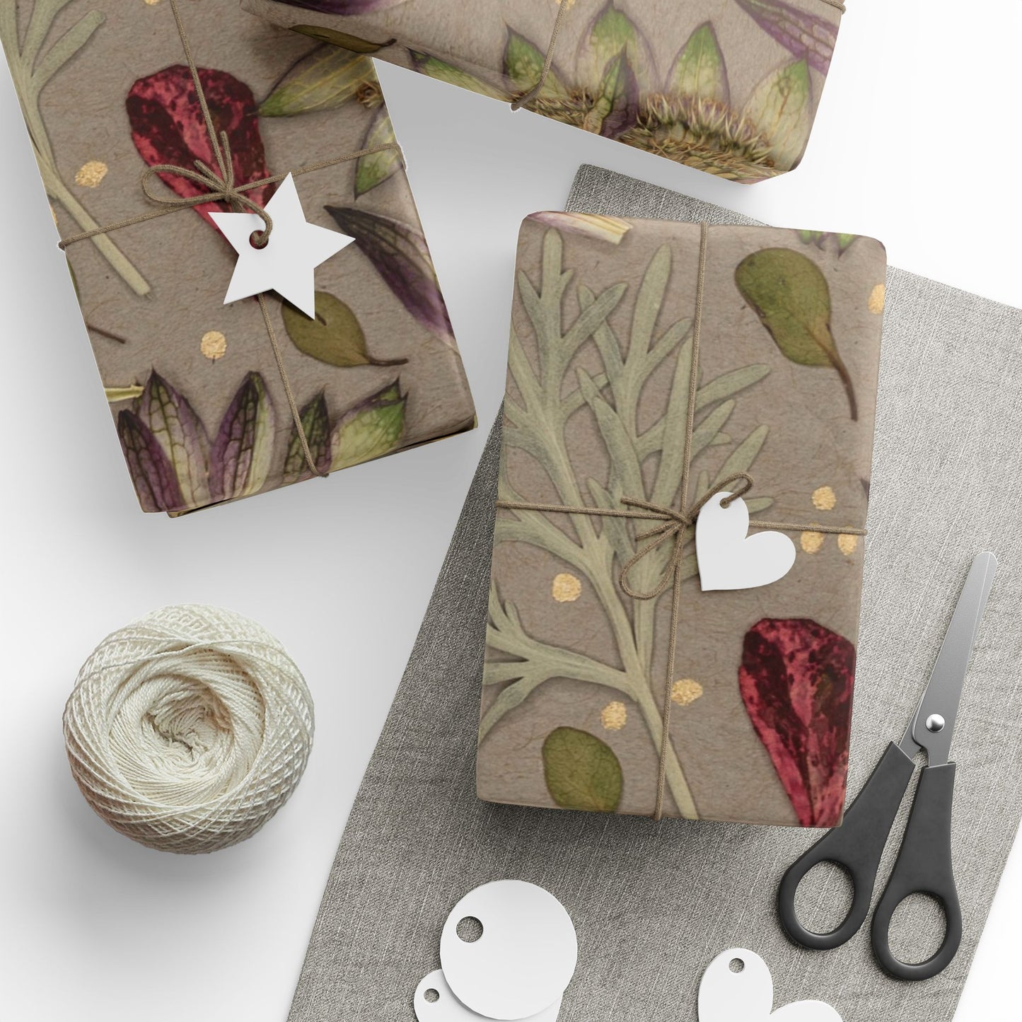 Earthy Botanicals -Wrapping Paper