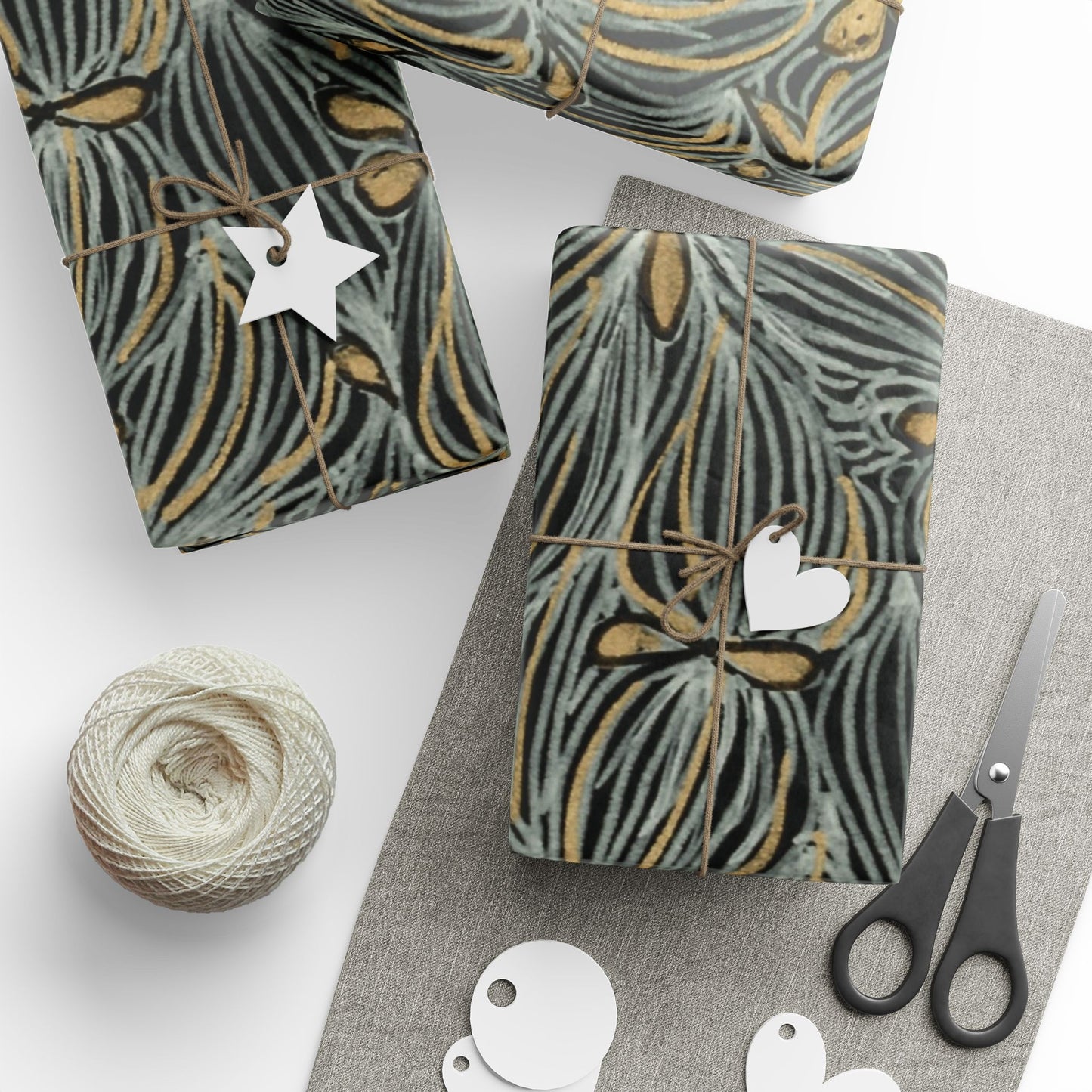 Zenny Flecks of Gold -Wrapping Papers