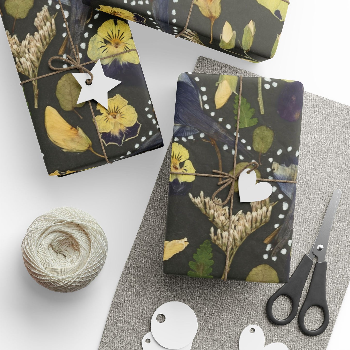 Sea of Blue & Gold -Wrapping Paper