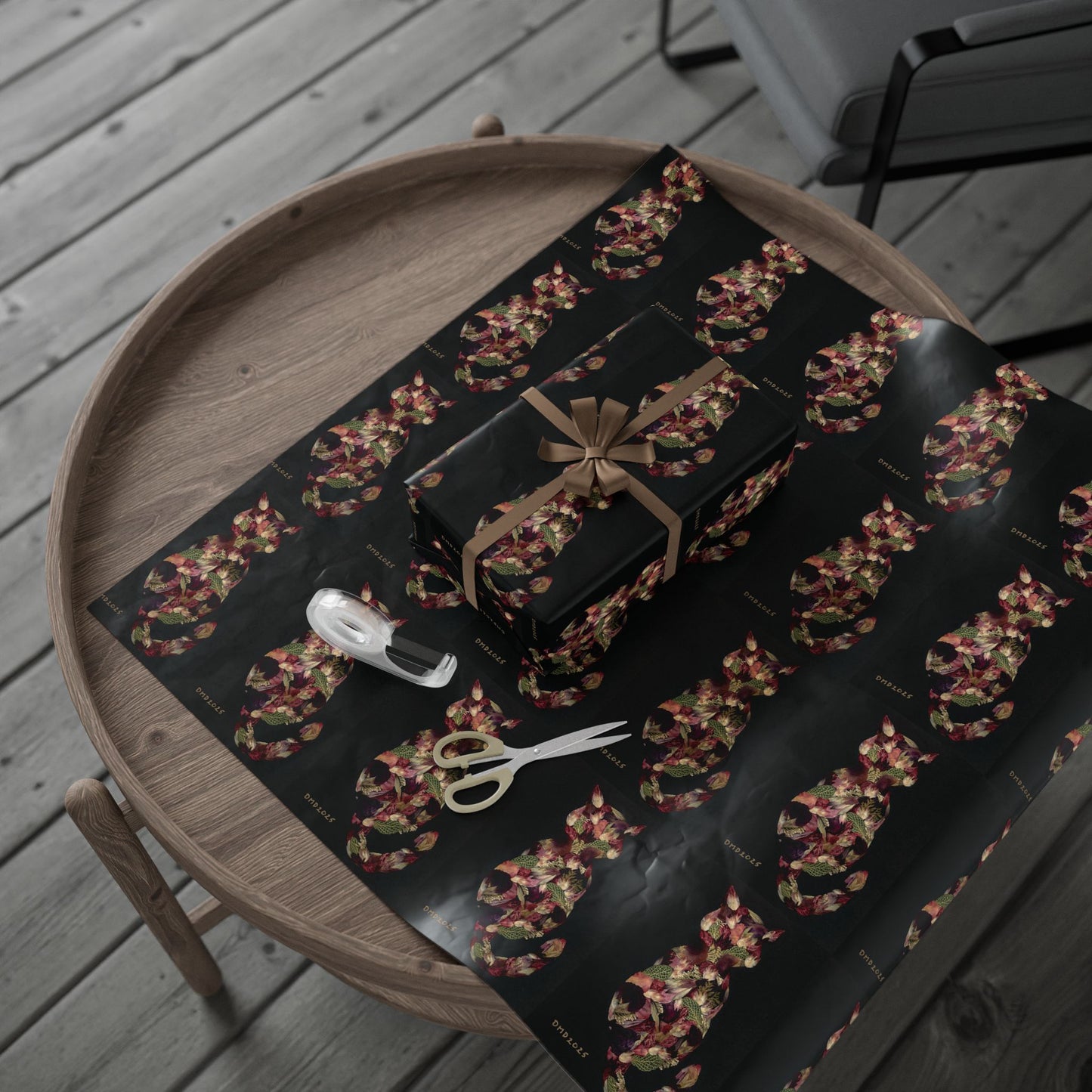 Botanical Kitties -Wrapping Paper
