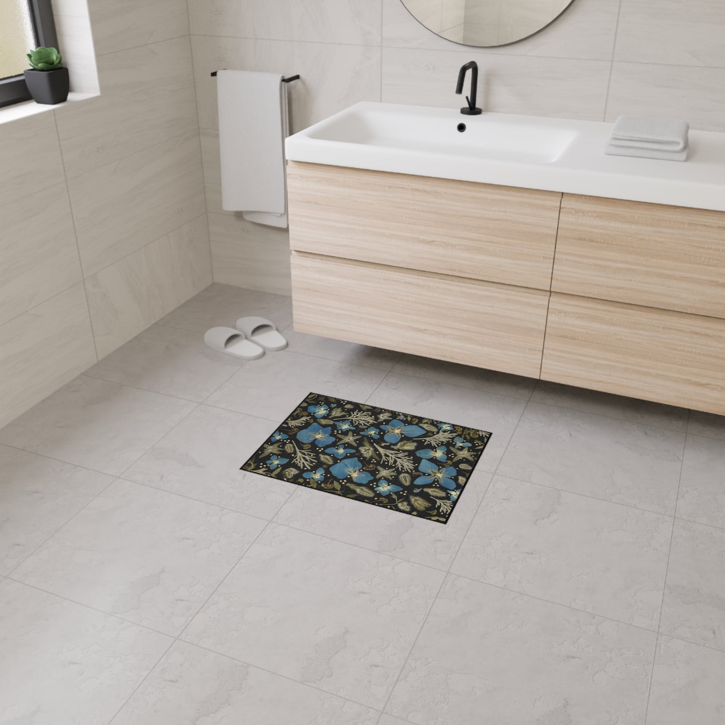 Electric Blues - Heavy Duty Floor Mat