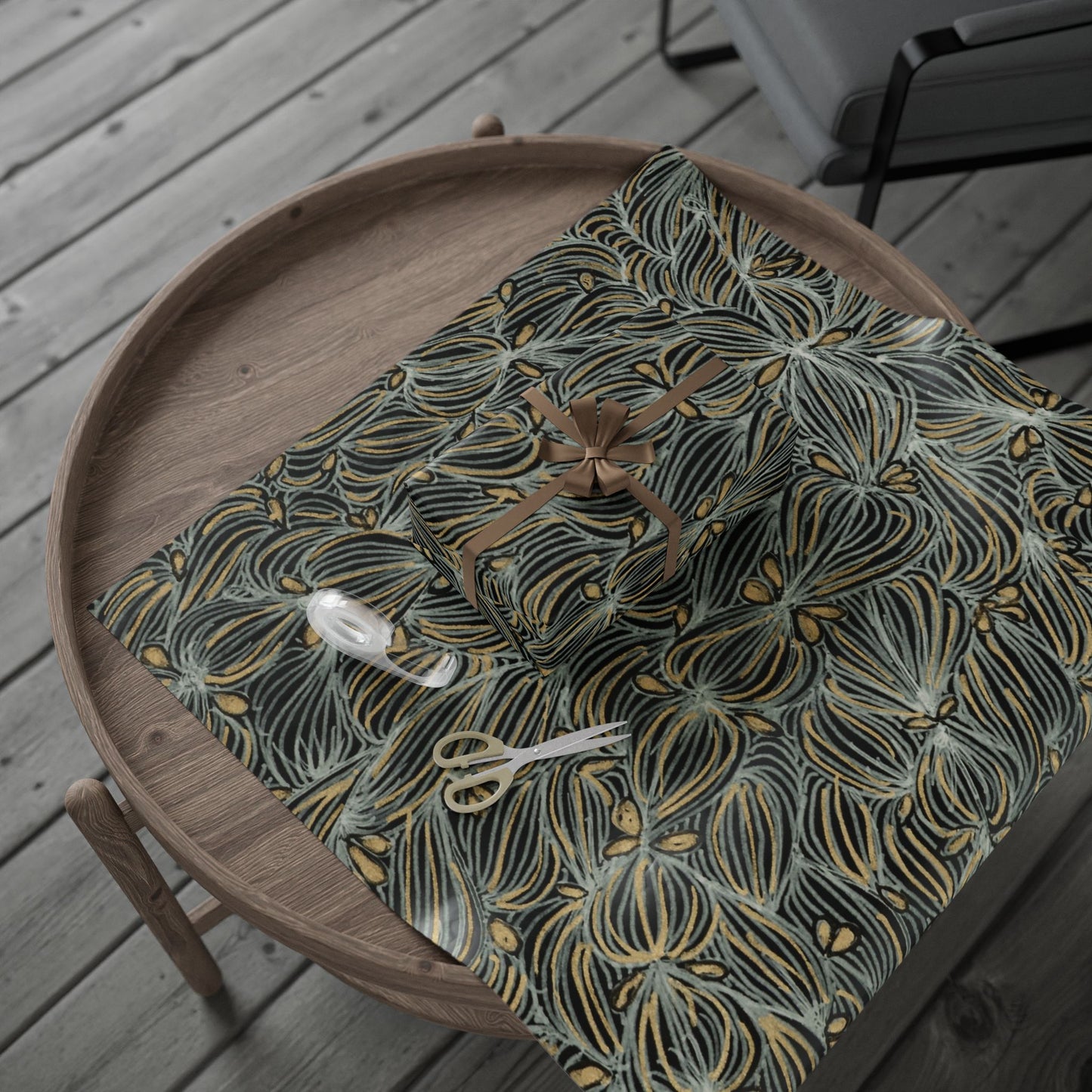 Zenny Flecks of Gold -Wrapping Papers