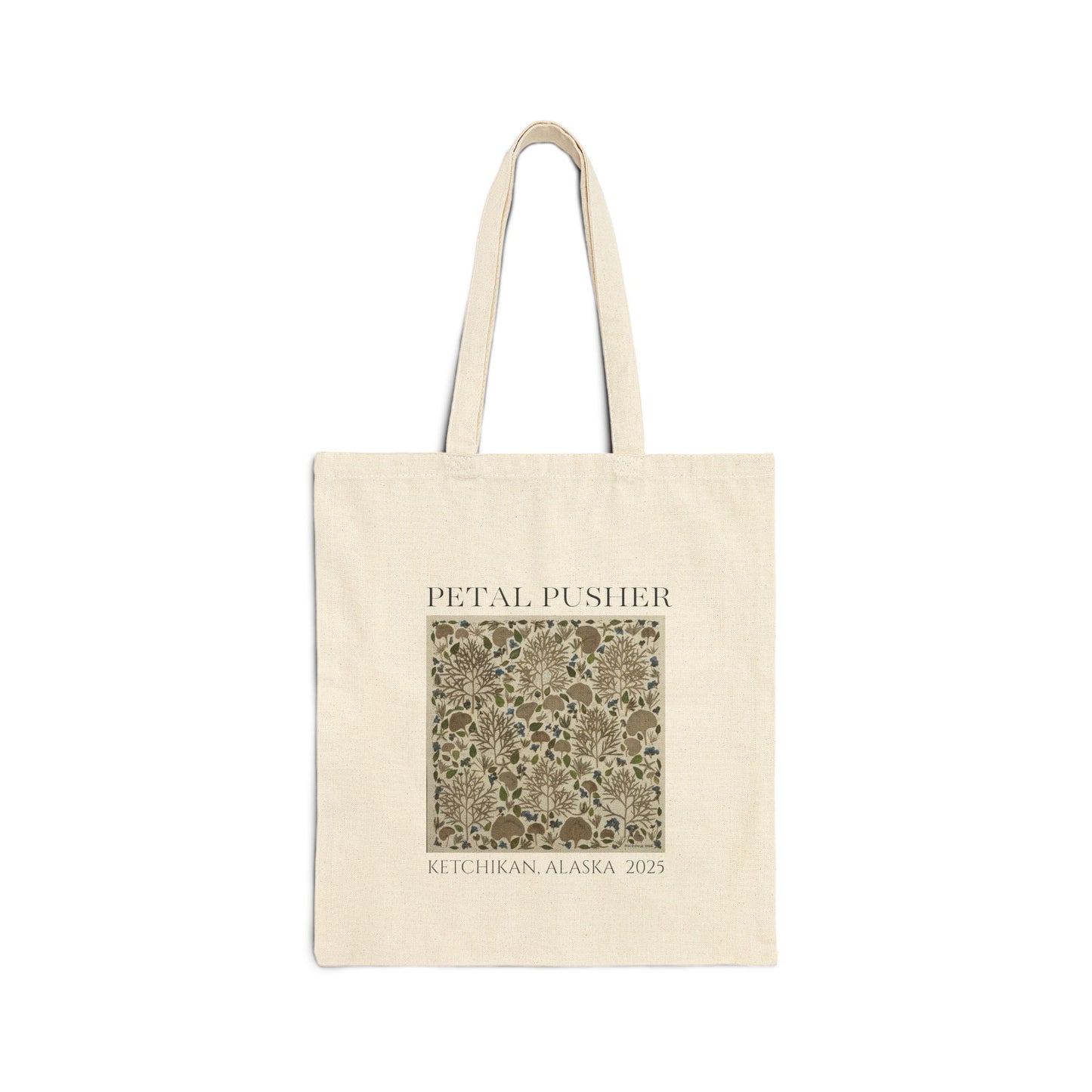 Chilly Vibes AK -Neutral Canvas Tote Bag