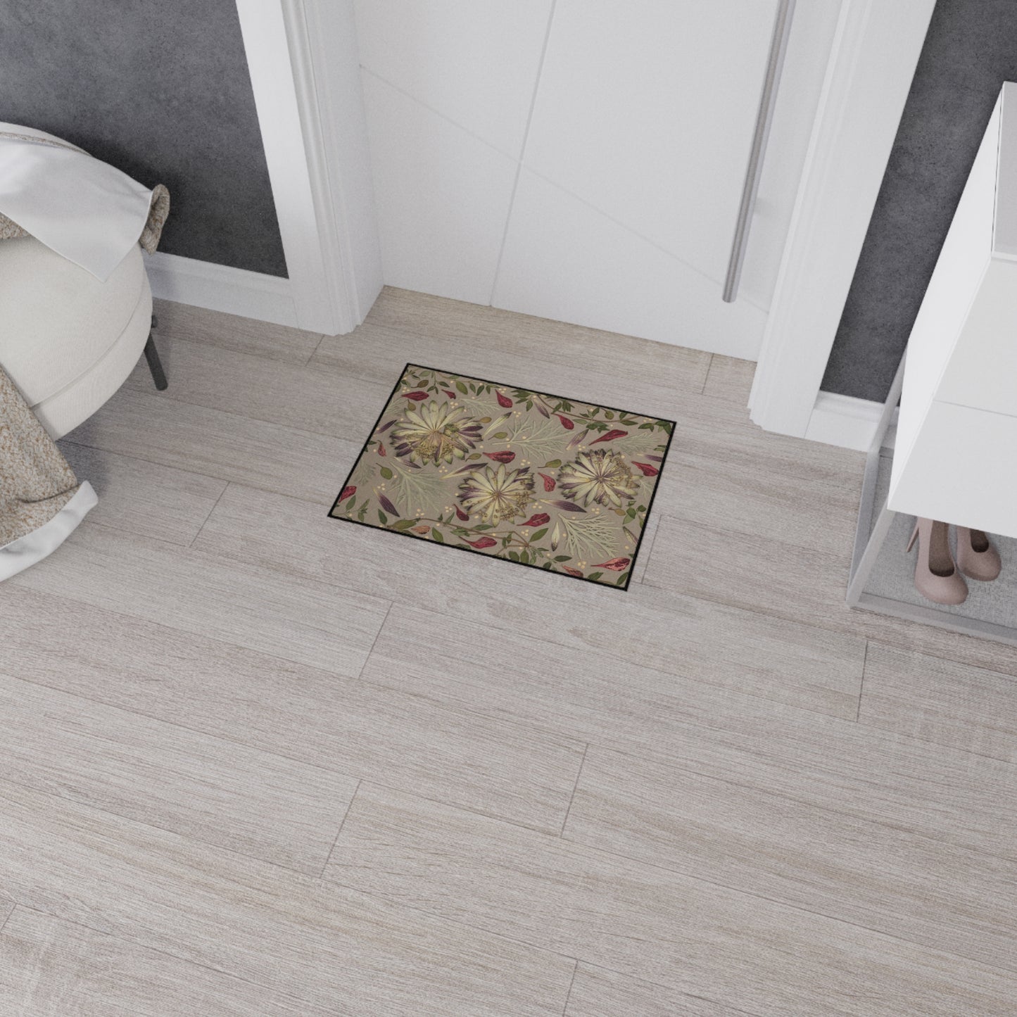Earthy Botanical -Heavy Duty Floor Mat