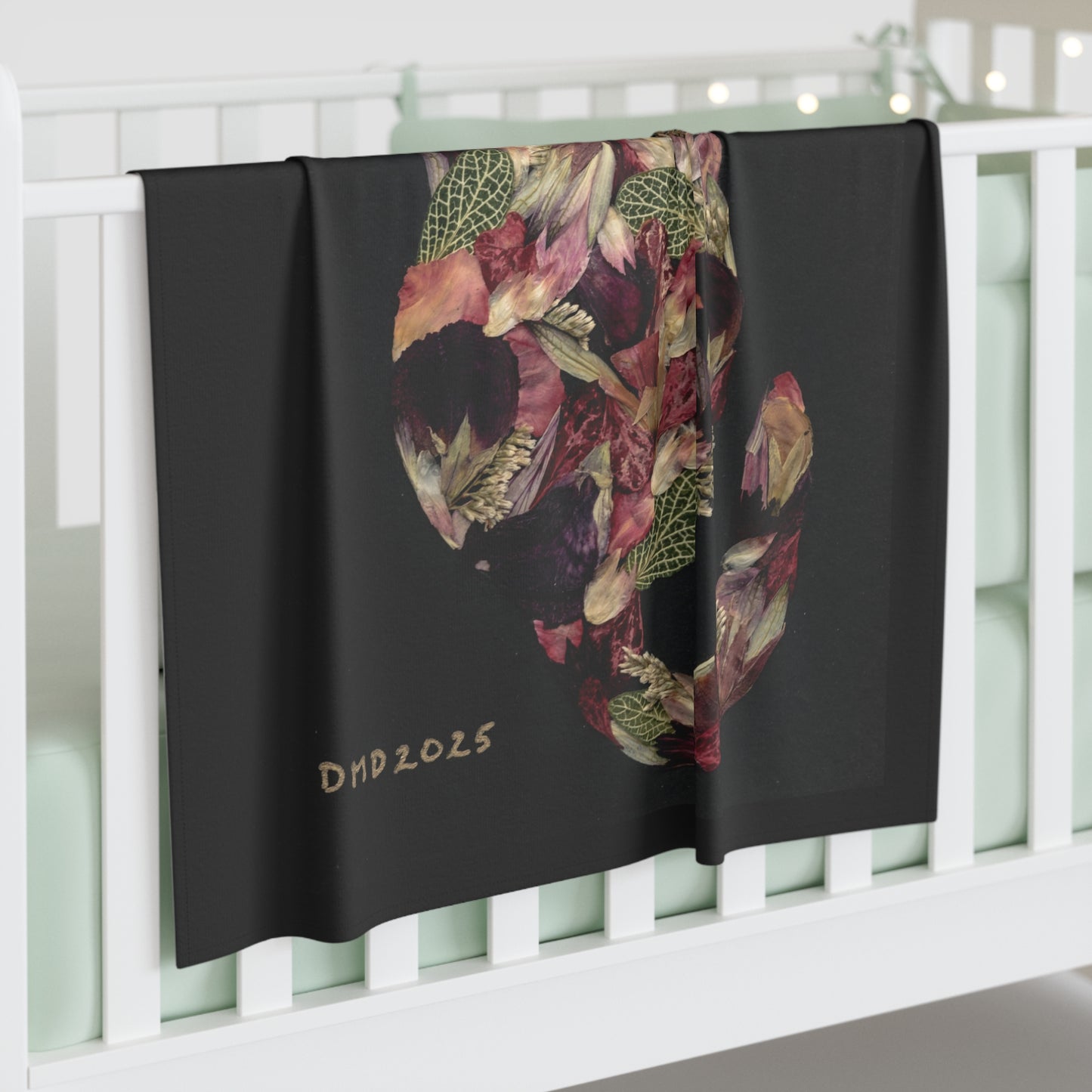Flowery Cat Naps -Baby Swaddle Blanket