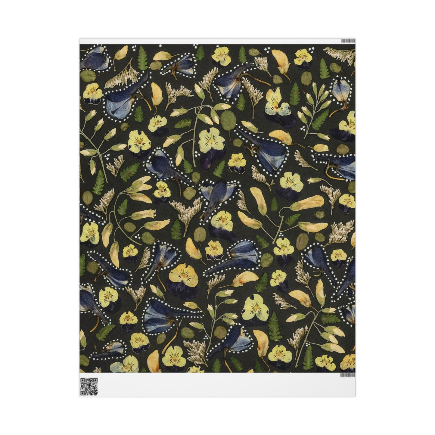 Sea of Blue & Gold -Wrapping Paper