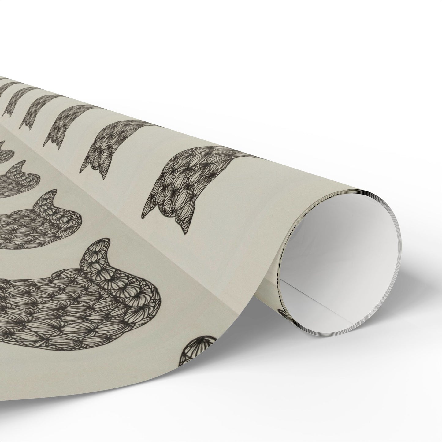 Zentangle Kitties -Wrapping Paper