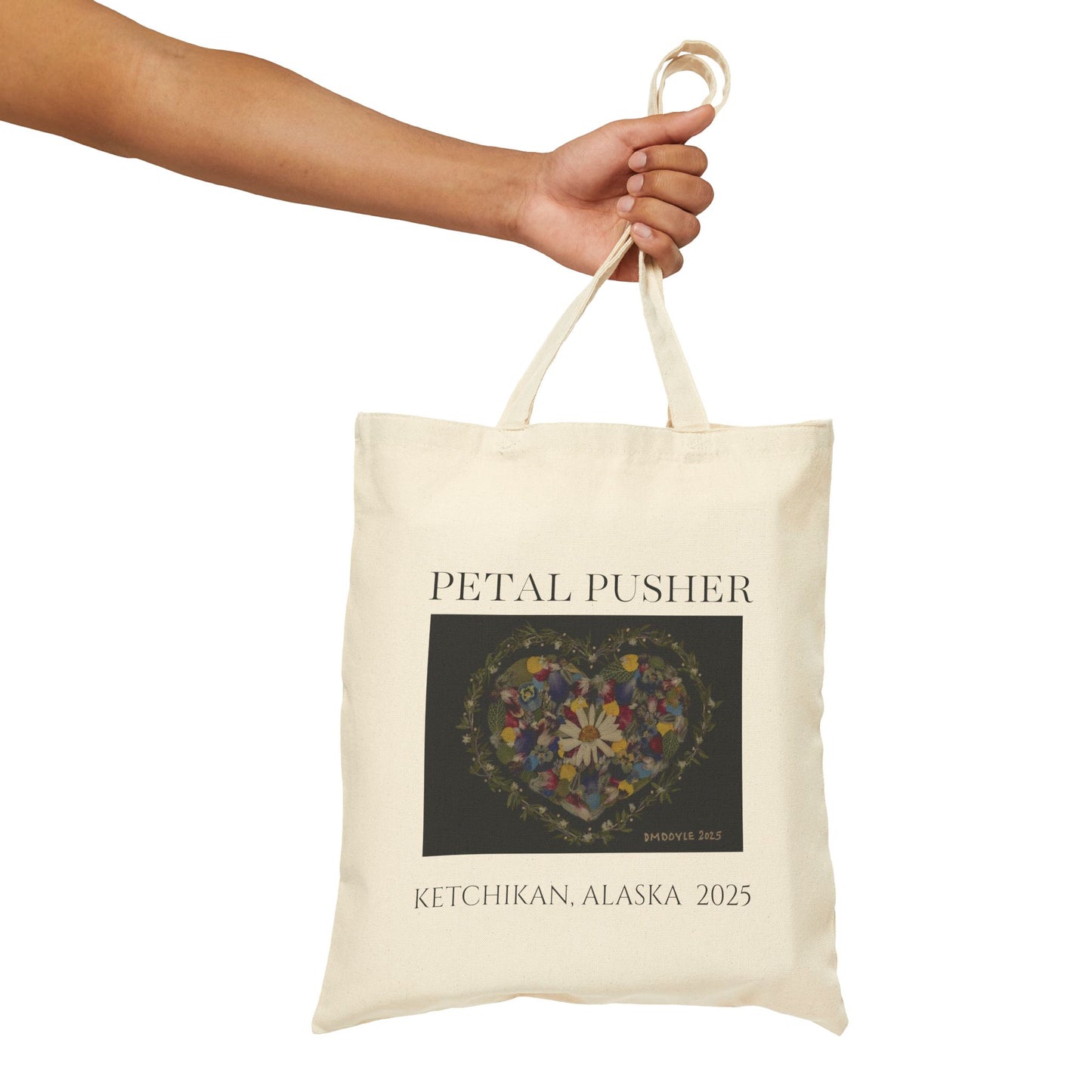 Wildflower Soul AK -Neutral Canvas Tote Bag