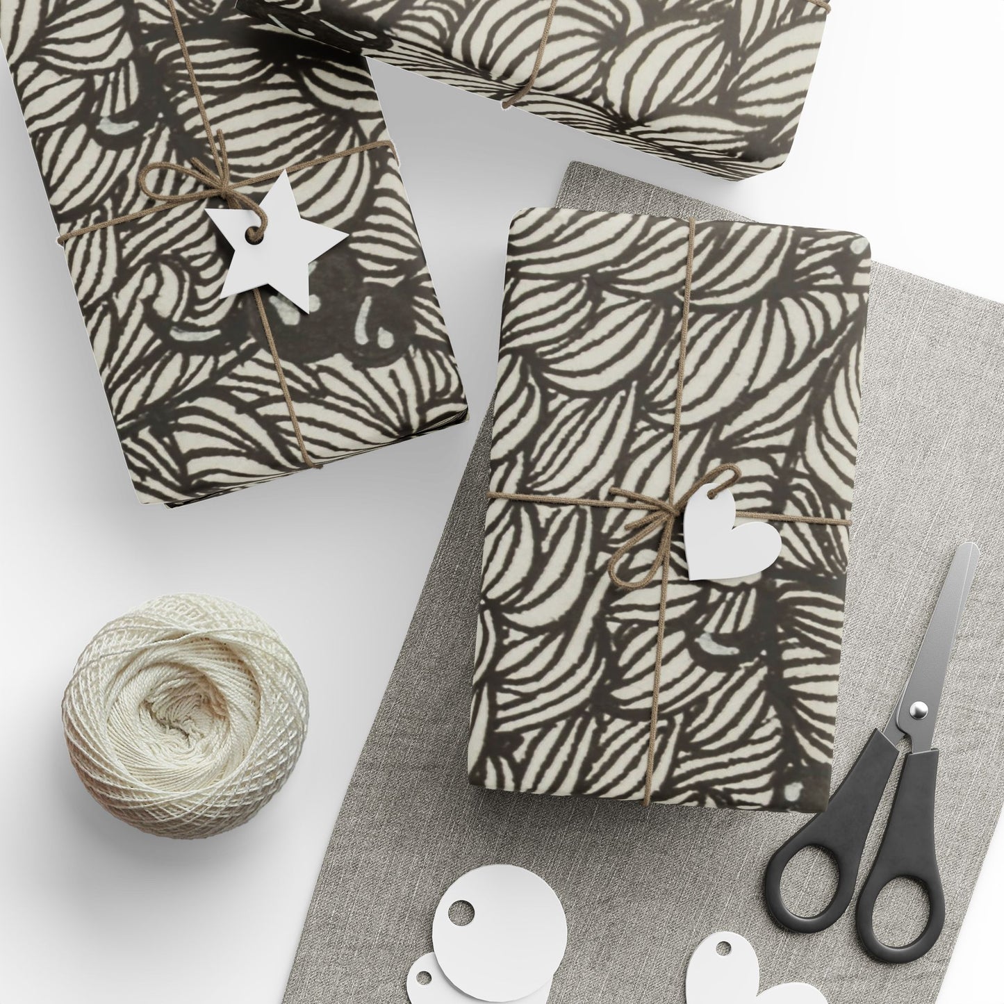 Abstract Zentangle -Wrapping Paper