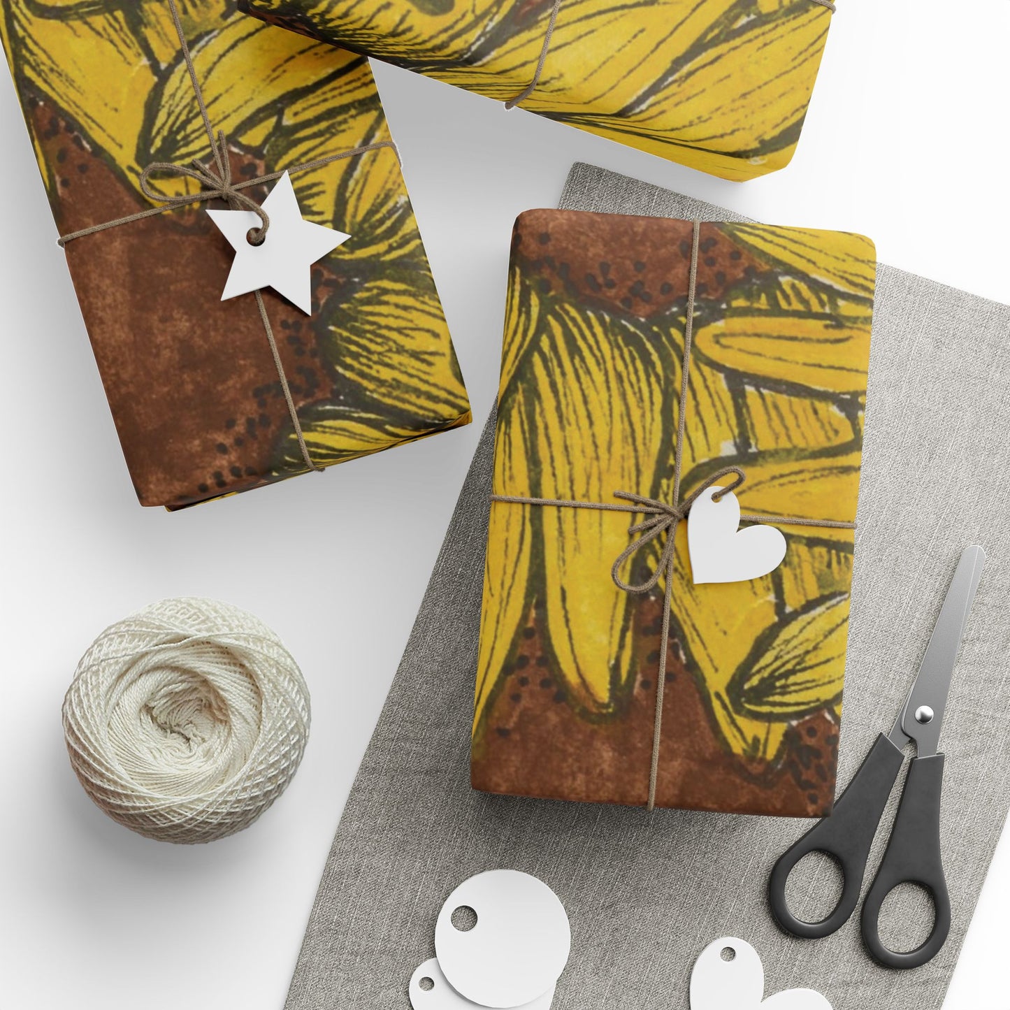 Field of Sunflowers -Wrapping Papers