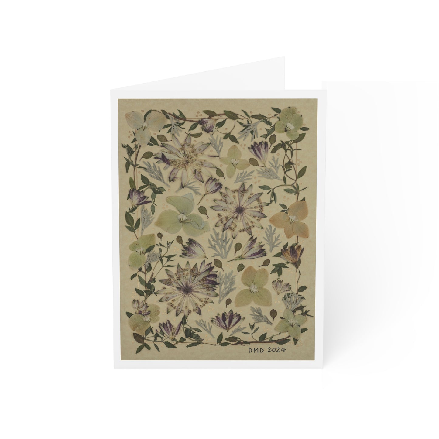 Earthy Petals- Greeting Cards (1, 10, 30, and 50pcs)