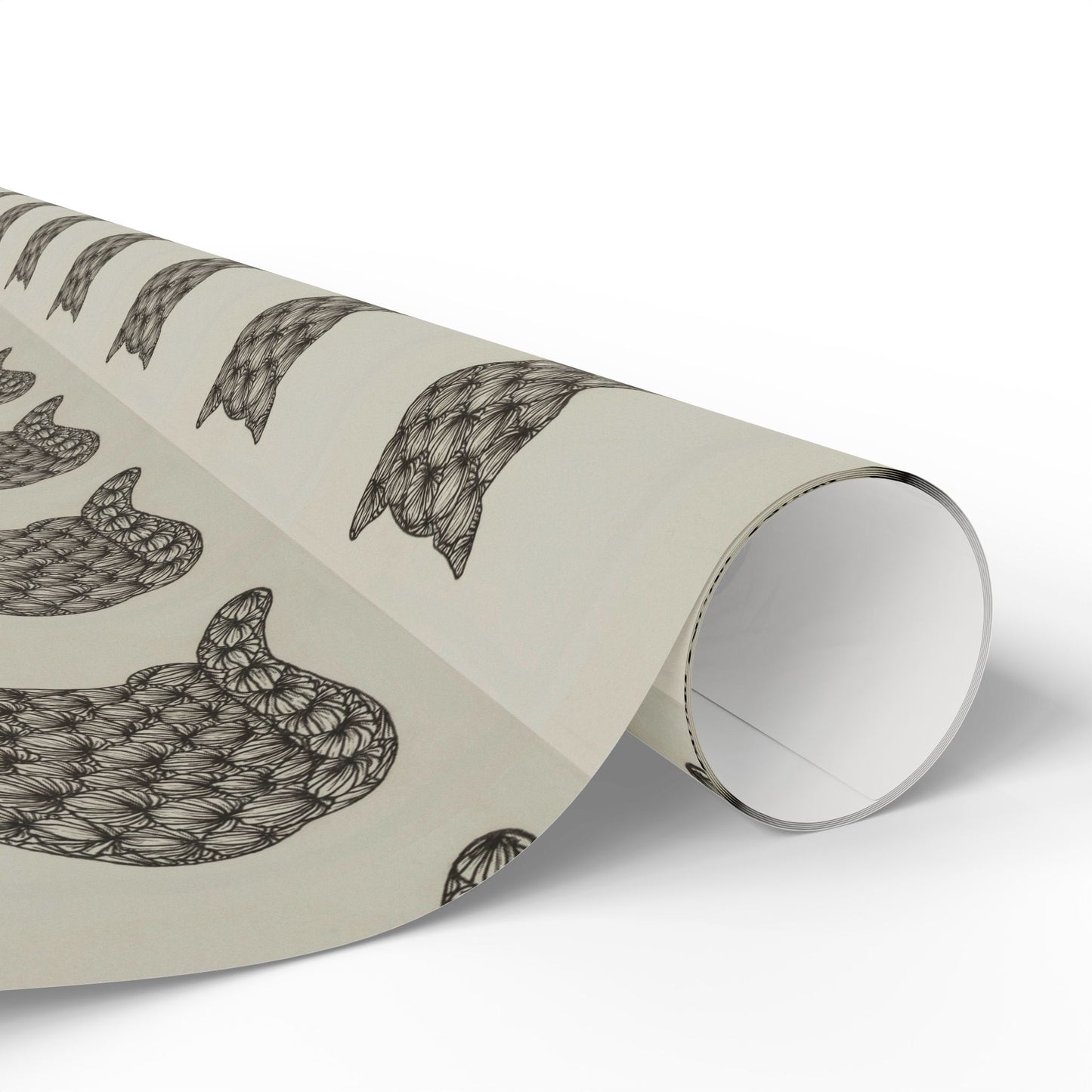 Zentangle Kitties -Wrapping Paper