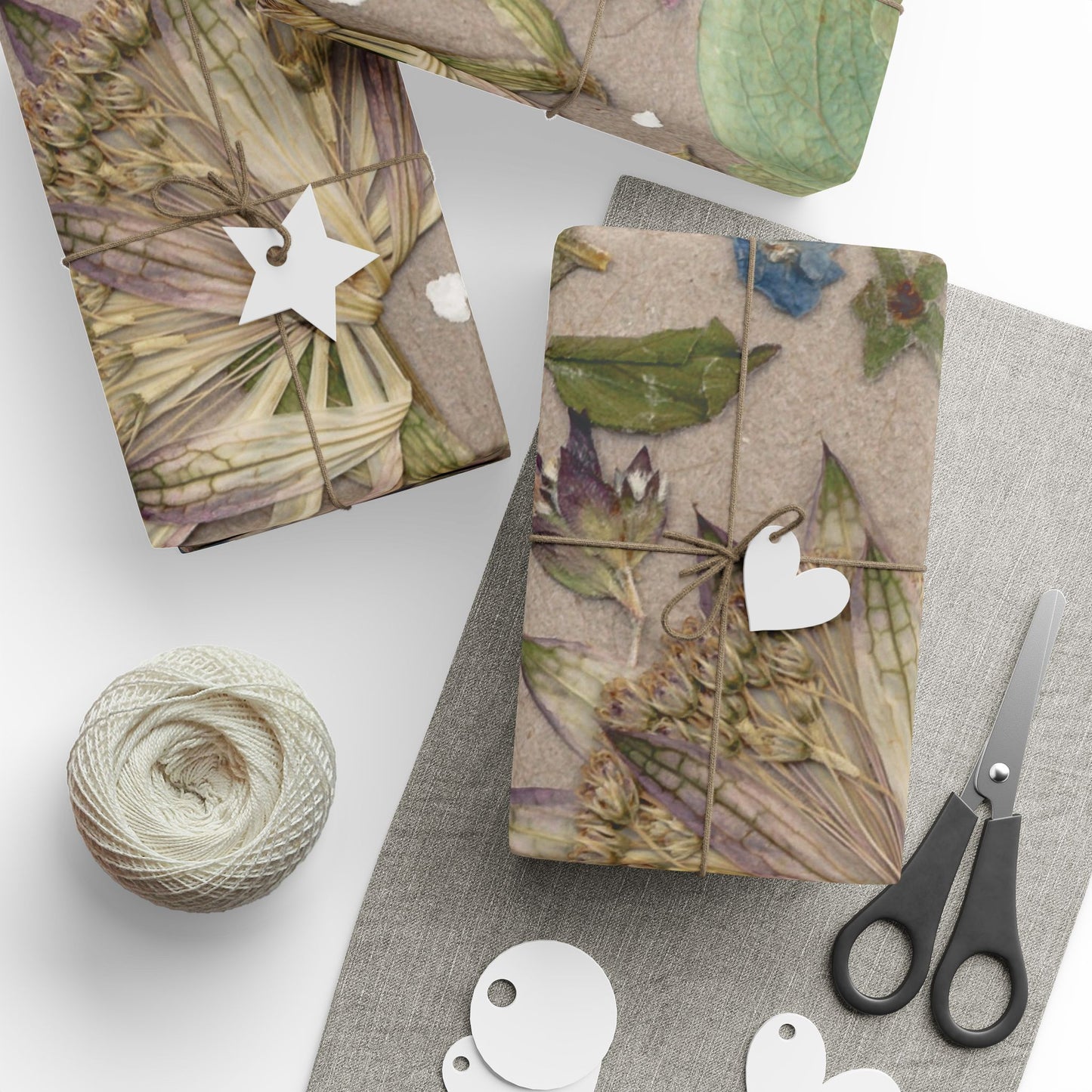 Earthy Petal Bursts -Wrapping Papers