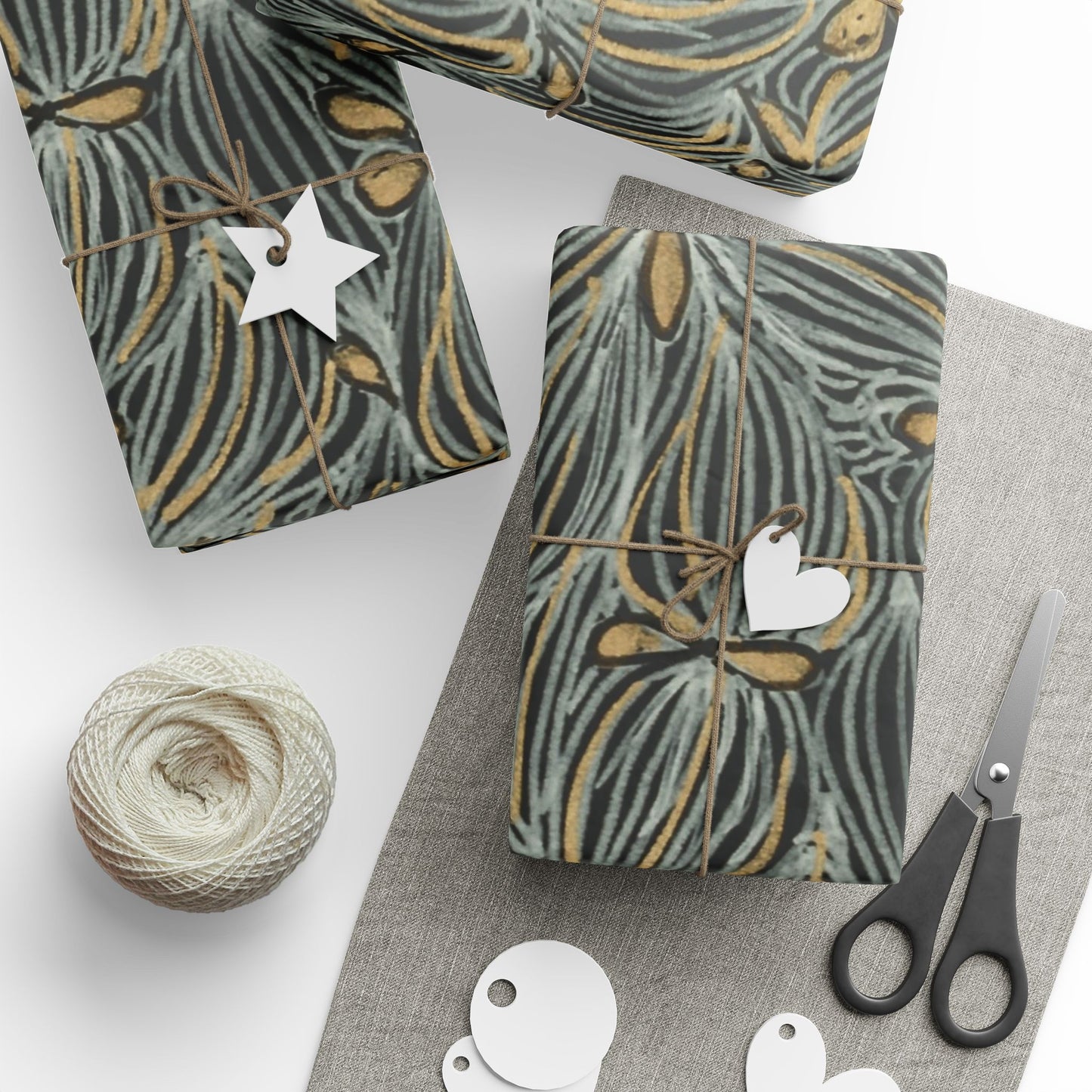 Zenny Flecks of Gold -Wrapping Papers