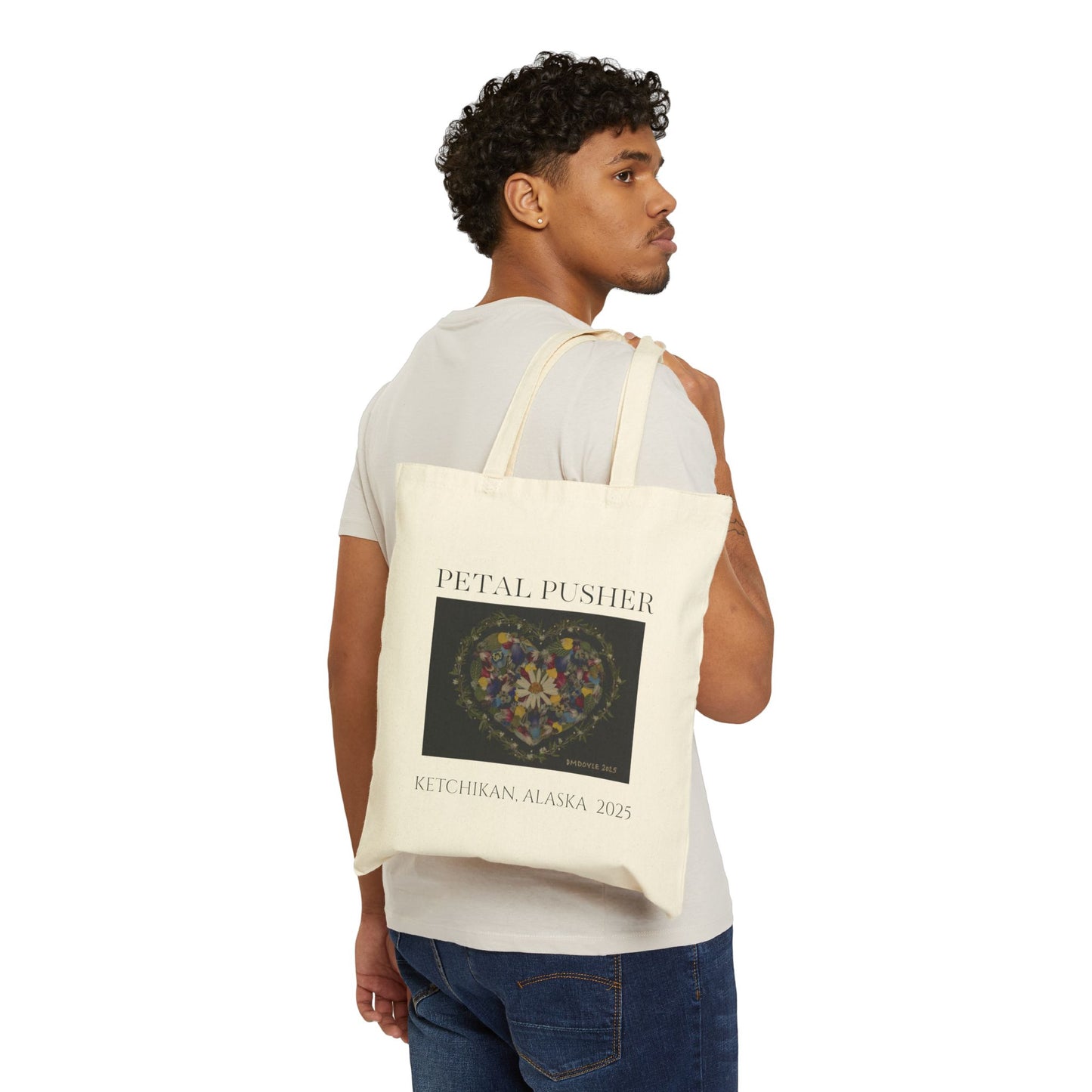 Wildflower Soul AK -Neutral Canvas Tote Bag
