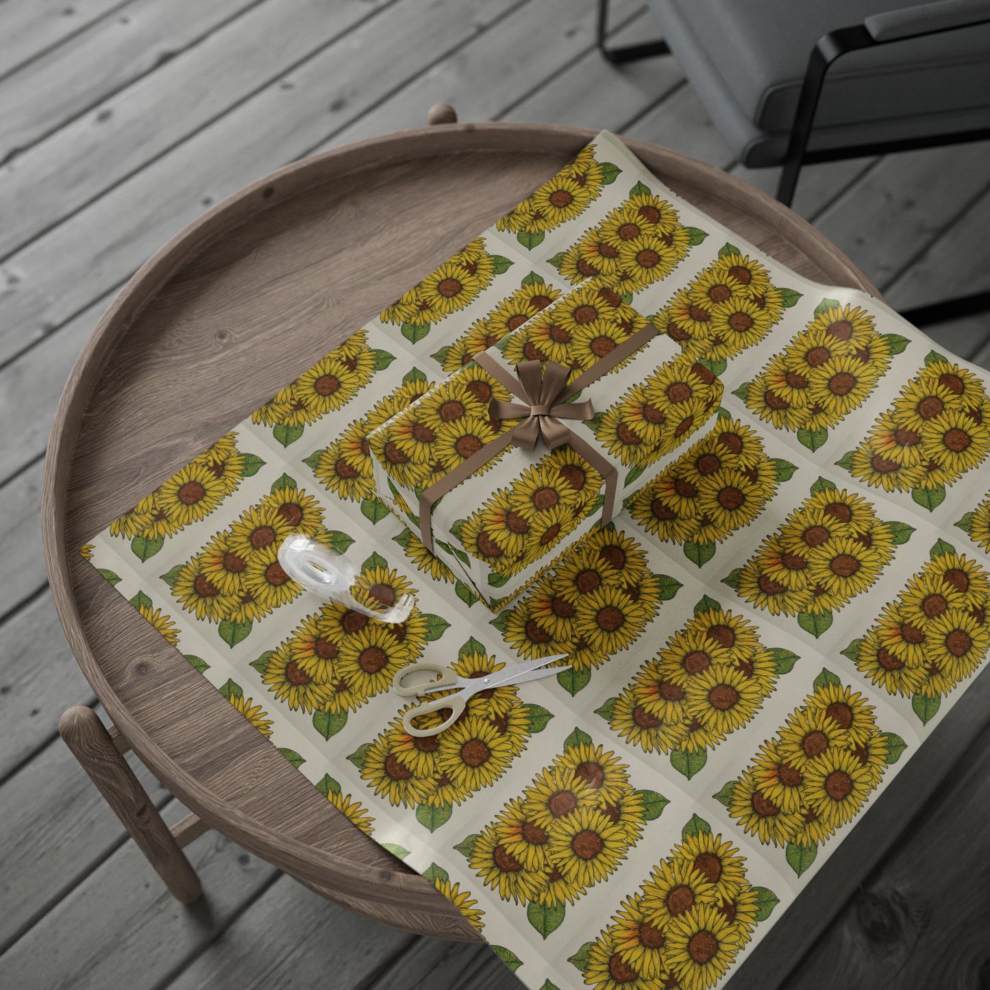 Sunflower Fields -Wrapping Paper