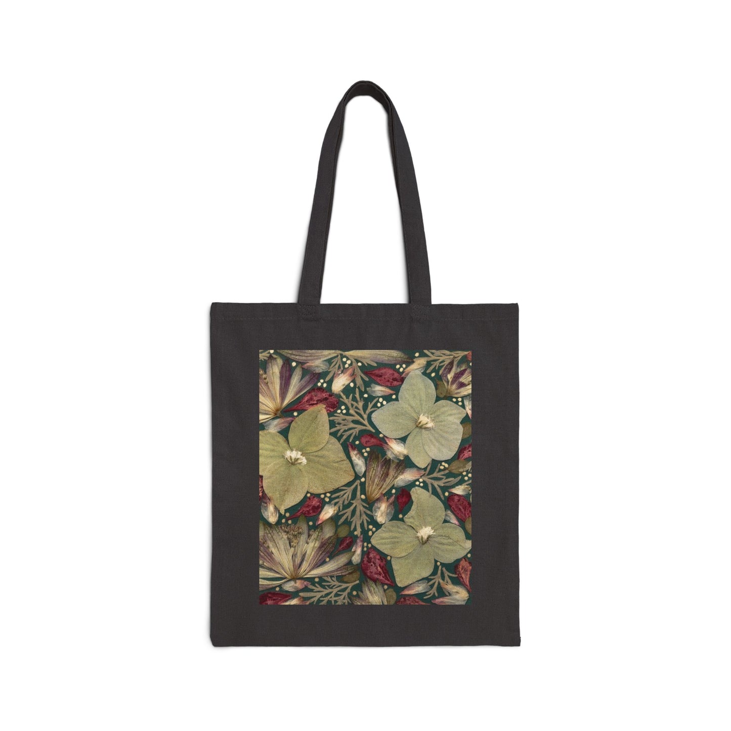 Green & Serene Canvas Tote Bag