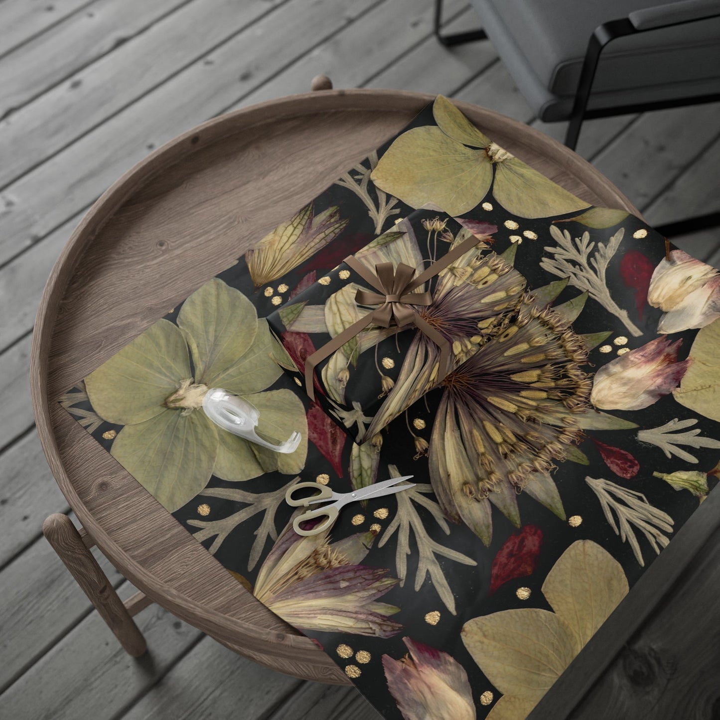 Petals in the Dark -Wrapping Paper